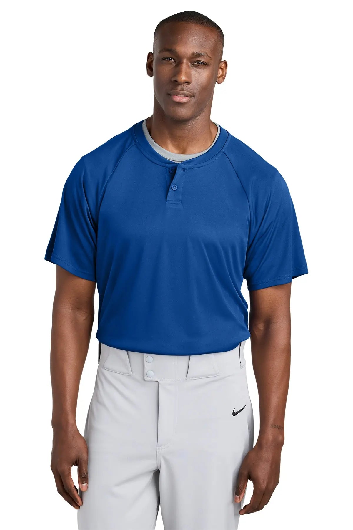 Sport-Tek® PosiCharge® Competitor™ 2-Button Henley #ST359