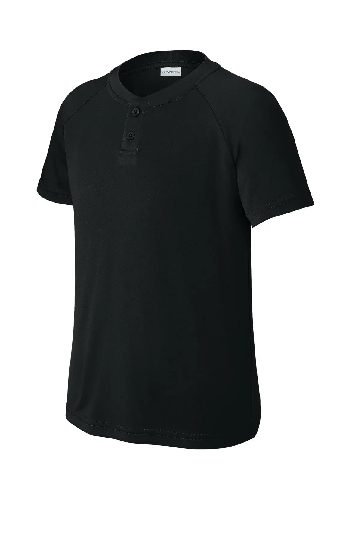 Sport-Tek® Youth PosiCharge® Competitor™ 2-Button Henley #YST359
