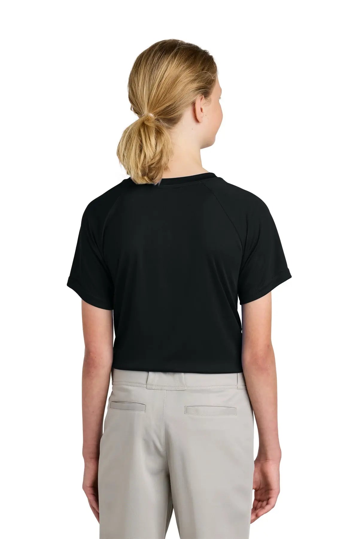 Sport-Tek® Youth PosiCharge® Competitor™ 2-Button Henley #YST359