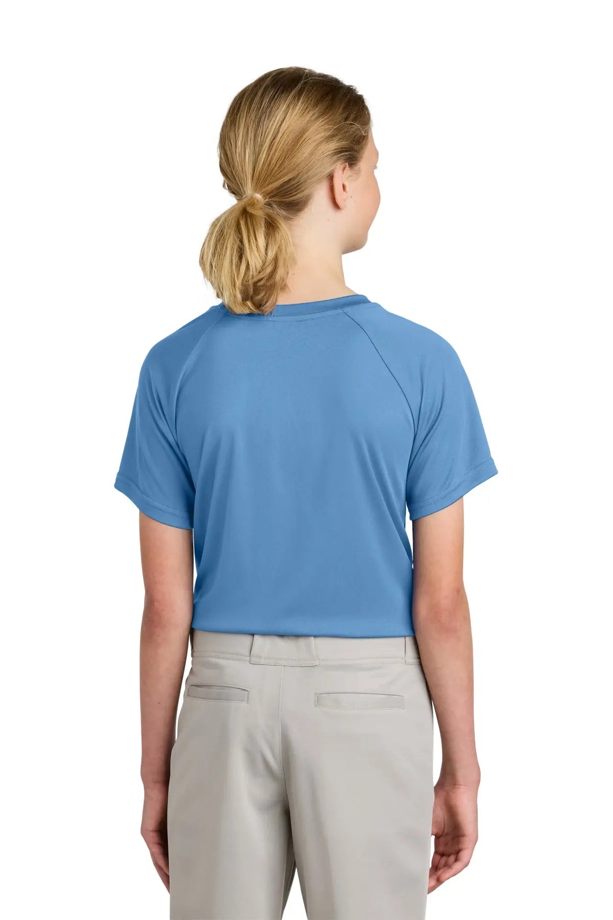 Sport-Tek® Youth PosiCharge® Competitor™ 2-Button Henley #YST359