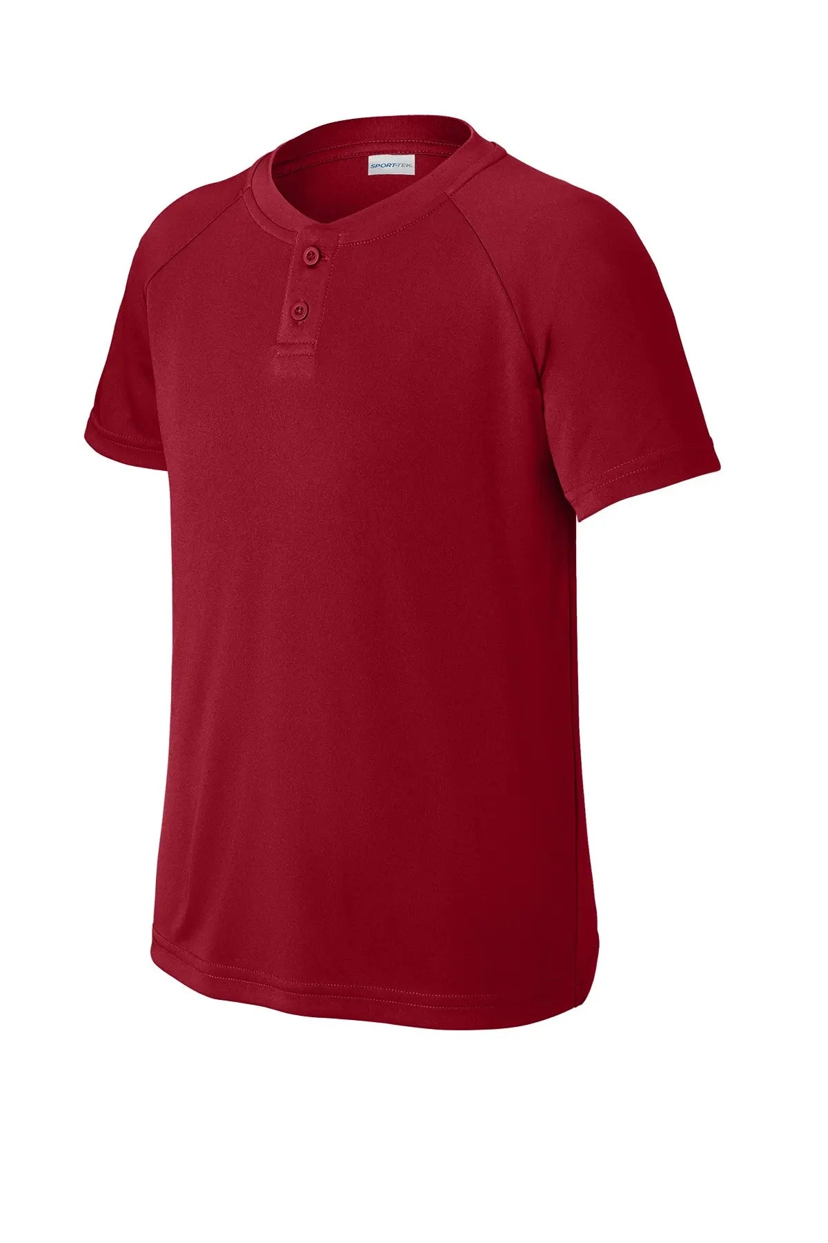 Sport-Tek® Youth PosiCharge® Competitor™ 2-Button Henley #YST359