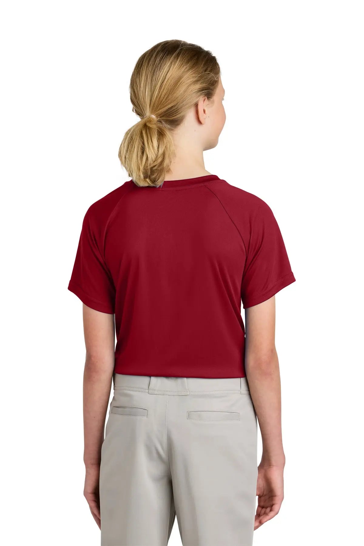 Sport-Tek® Youth PosiCharge® Competitor™ 2-Button Henley #YST359