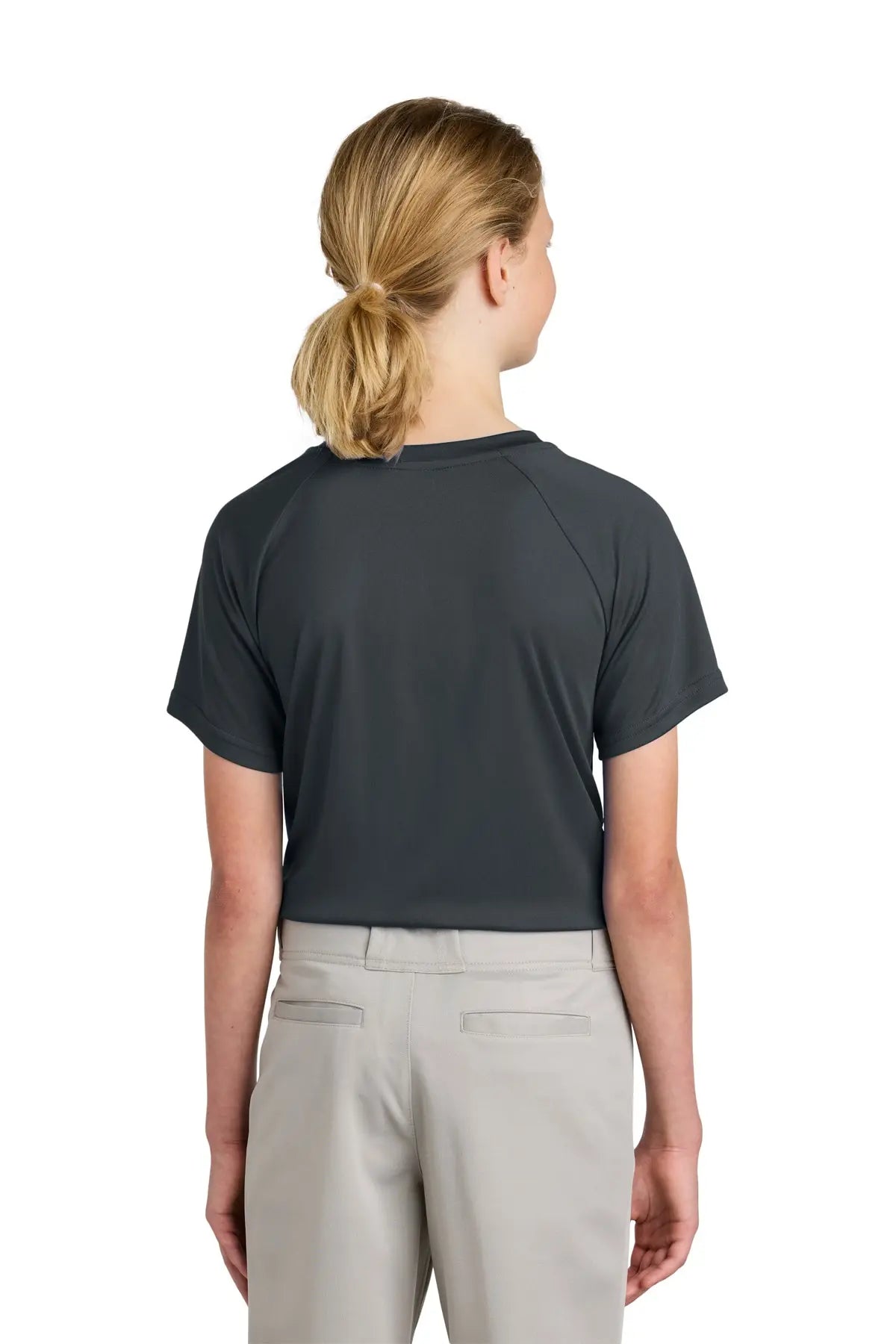Sport-Tek® Youth PosiCharge® Competitor™ 2-Button Henley #YST359
