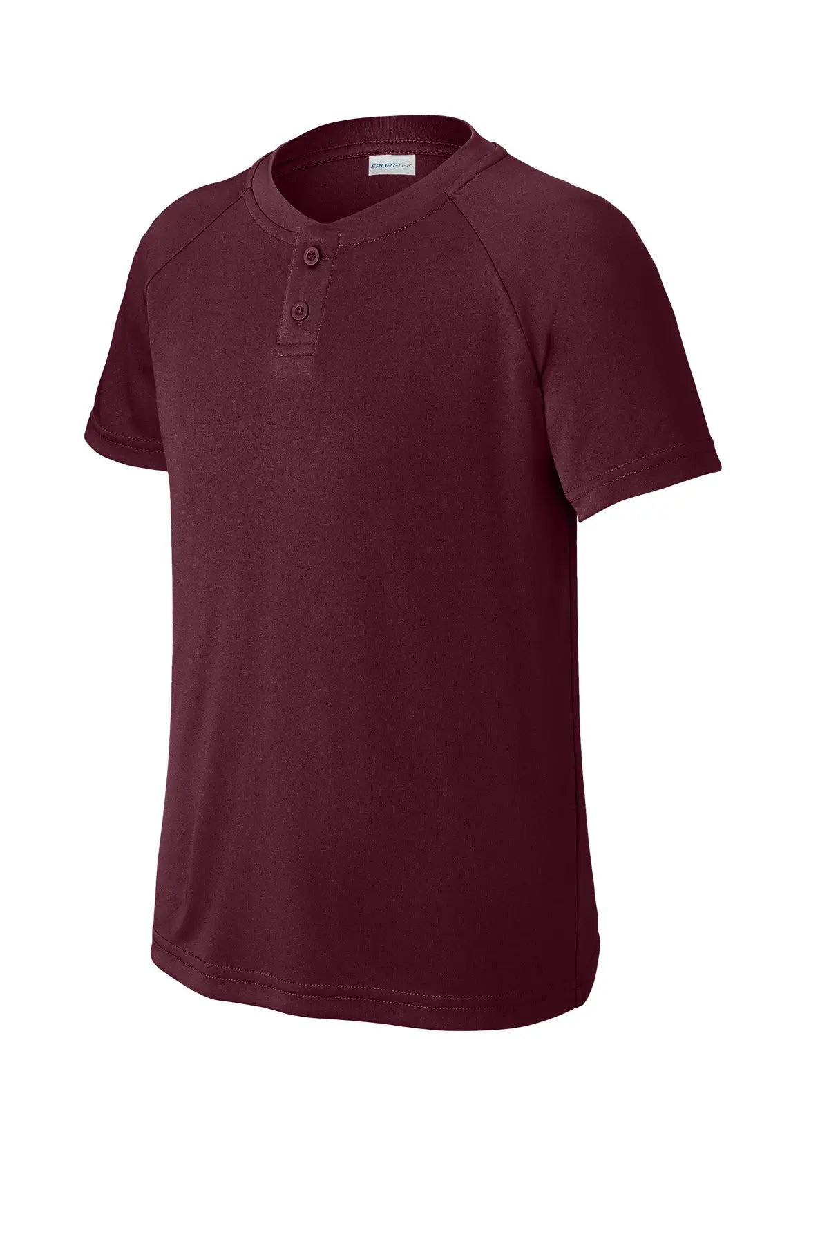 Sport-Tek® Youth PosiCharge® Competitor™ 2-Button Henley #YST359