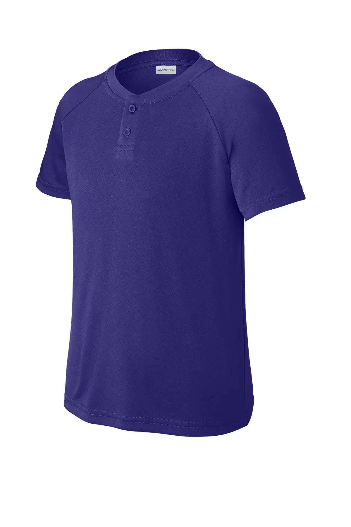 Sport-Tek® Youth PosiCharge® Competitor™ 2-Button Henley #YST359