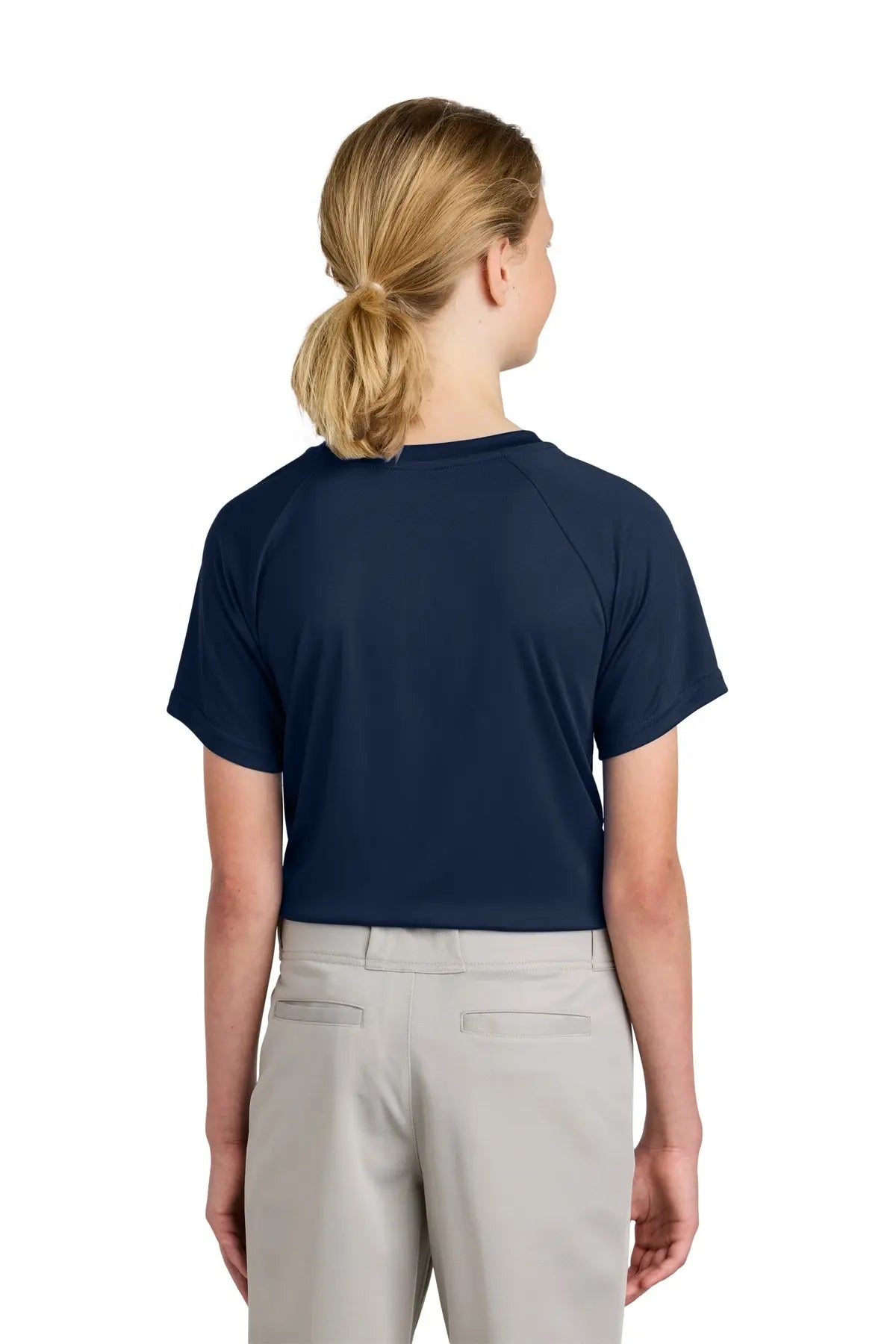 Sport-Tek® Youth PosiCharge® Competitor™ 2-Button Henley #YST359