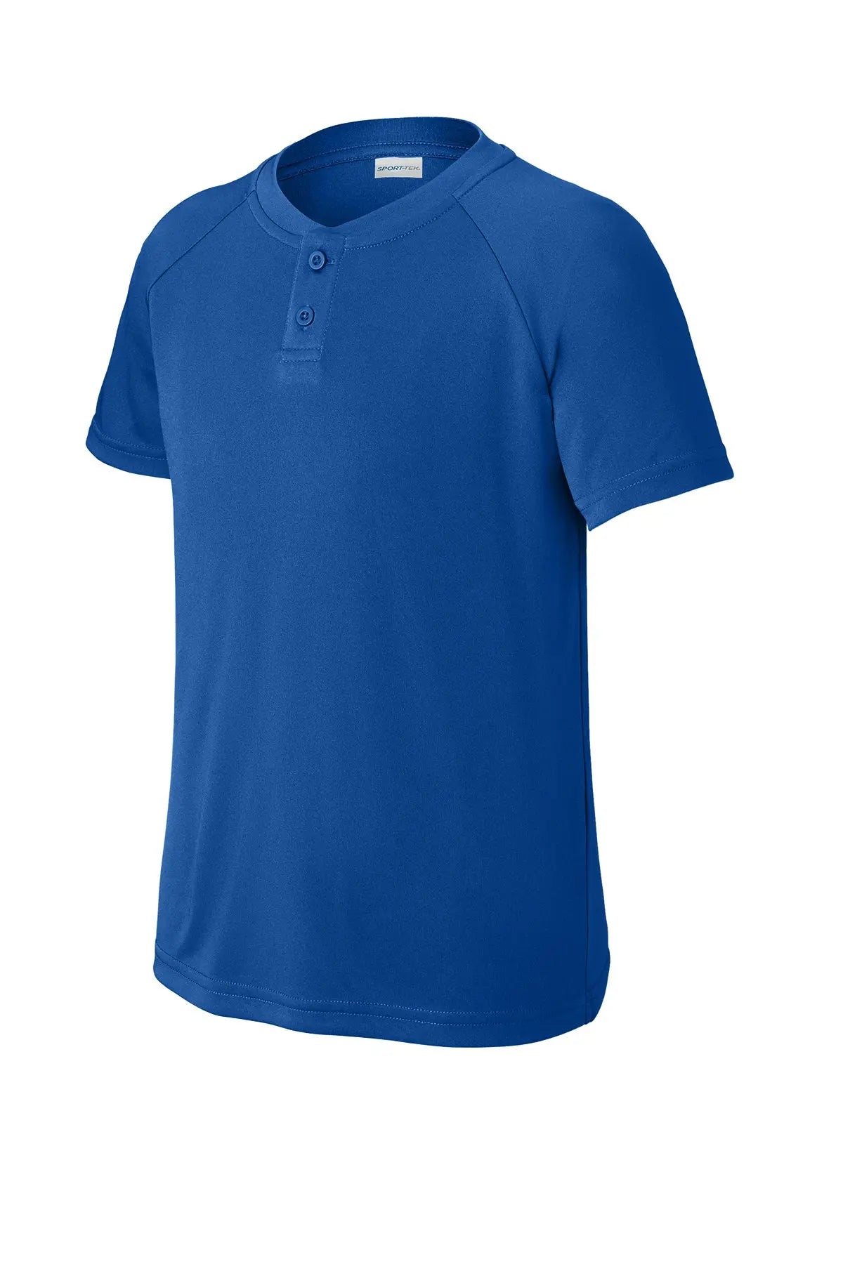 Sport-Tek® Youth PosiCharge® Competitor™ 2-Button Henley #YST359