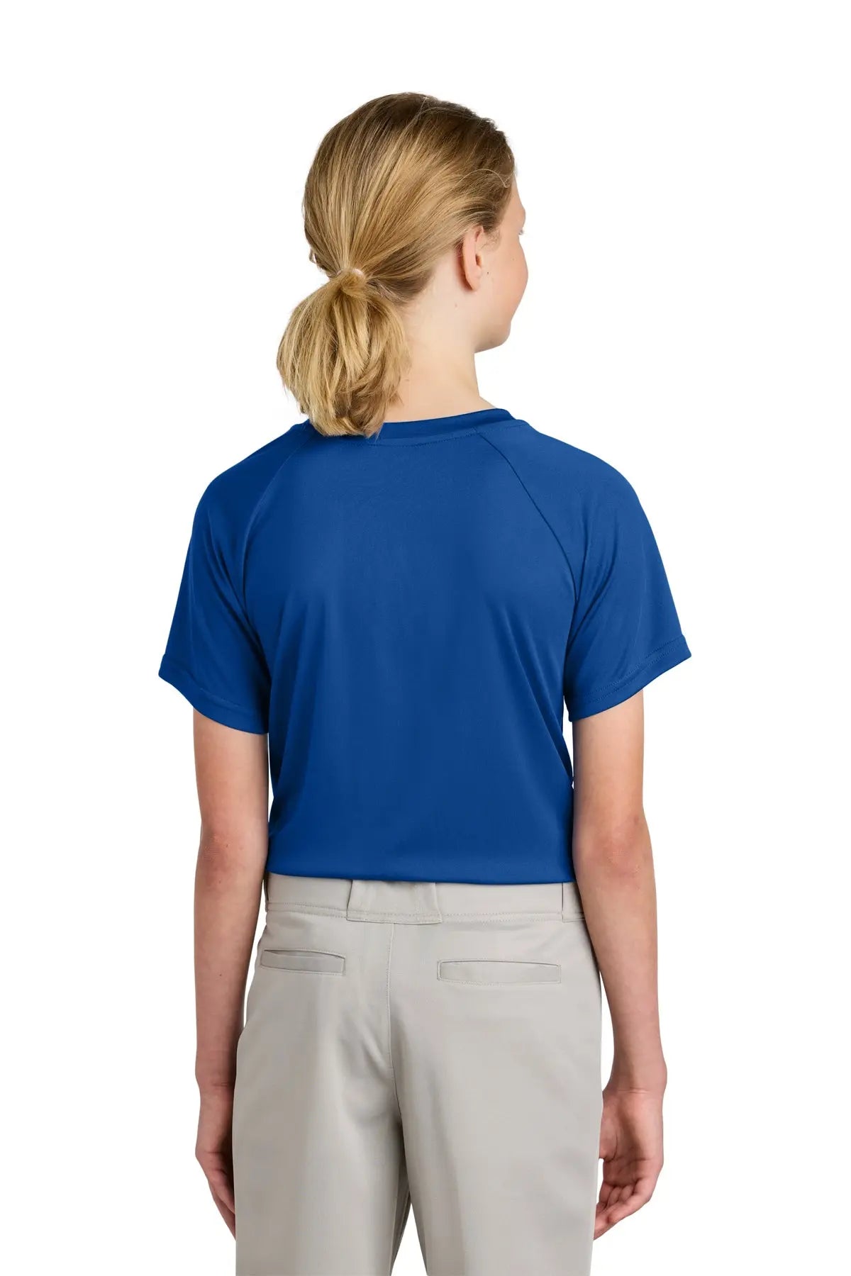 Sport-Tek® Youth PosiCharge® Competitor™ 2-Button Henley #YST359