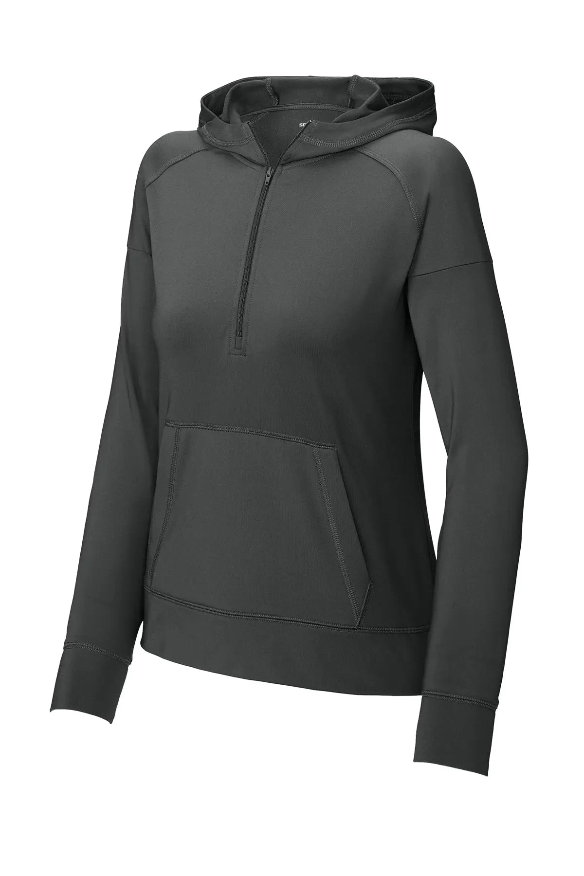 Sport-Tek® Women's Sport-Wick® Stretch 1/2-Zip Hoodie #LST856 Game Over Merch