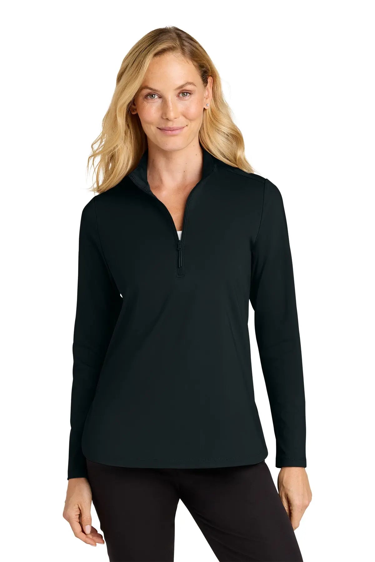 Port Authority® Women's C-FREE® Double Knit 1/4-Zip #LK880 Game Over Merch