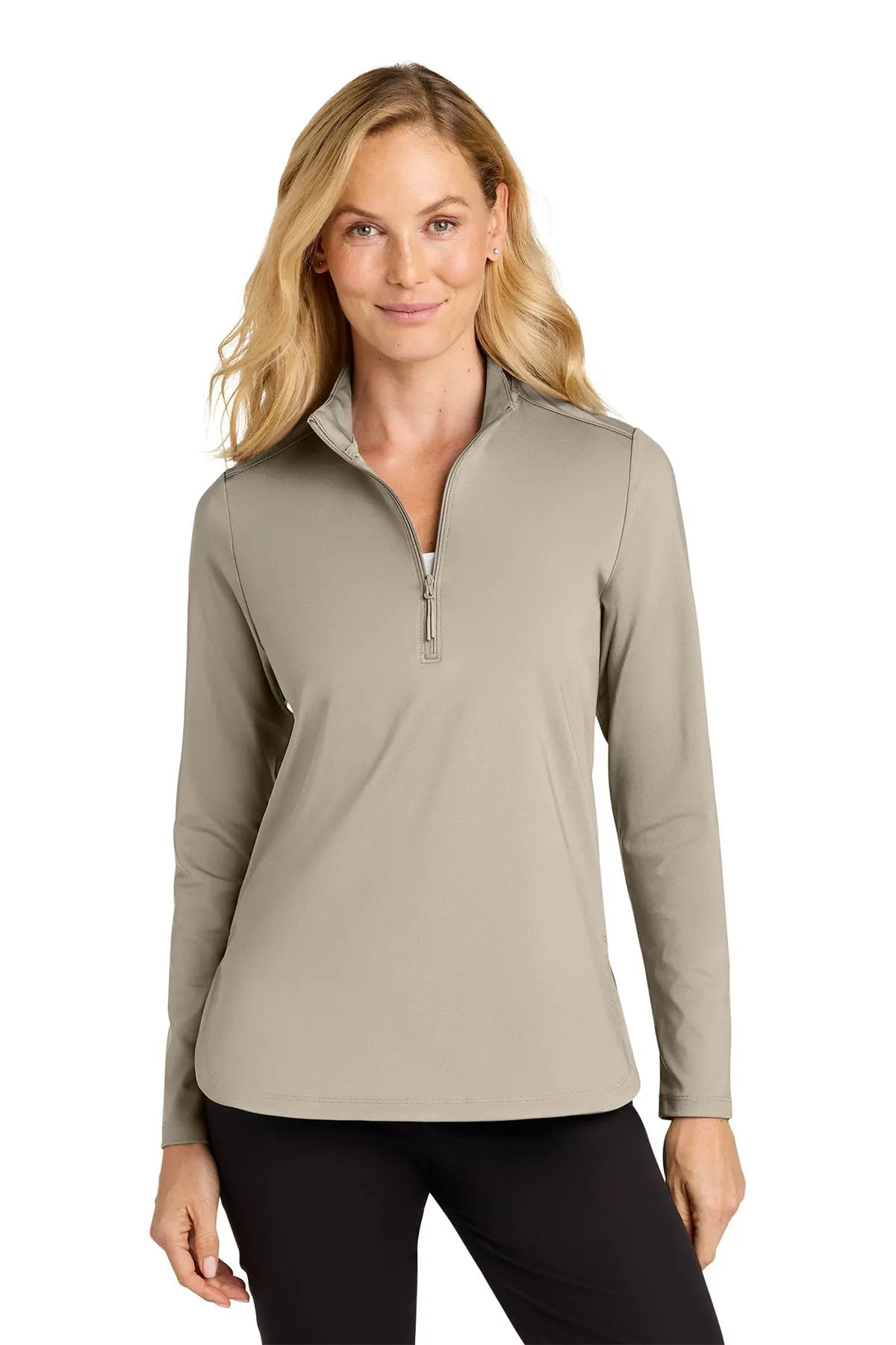 Port Authority® Women's C-FREE® Double Knit 1/4-Zip #LK880 Game Over Merch