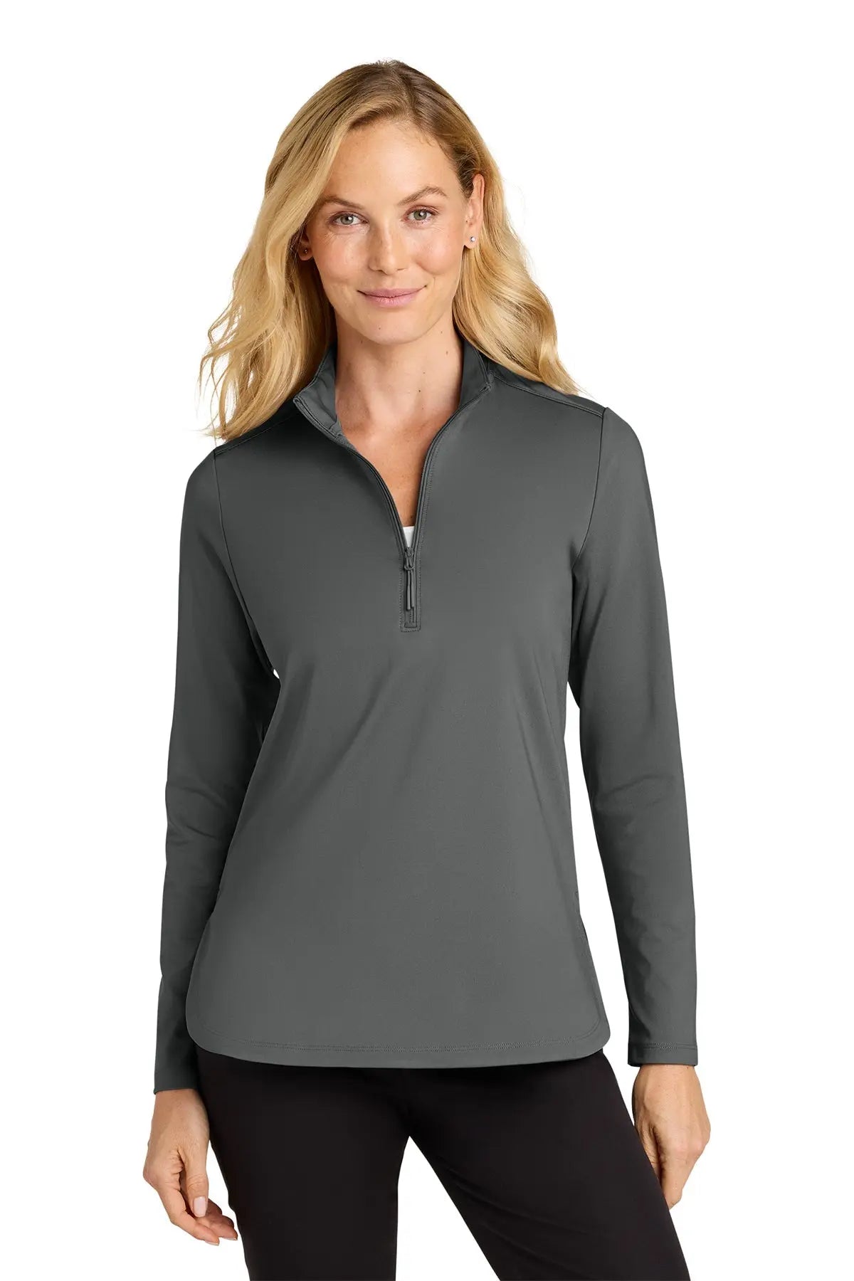 Port Authority® Women's C-FREE® Double Knit 1/4-Zip #LK880 Game Over Merch