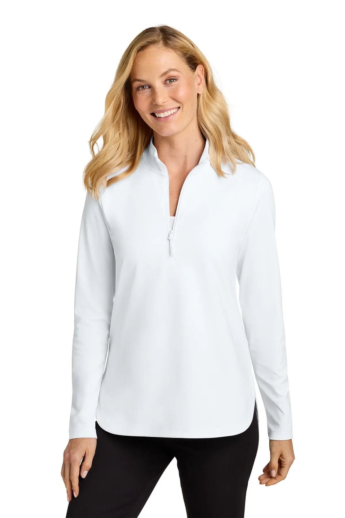 Port Authority® Women's C-FREE® Double Knit 1/4-Zip #LK880 Game Over Merch