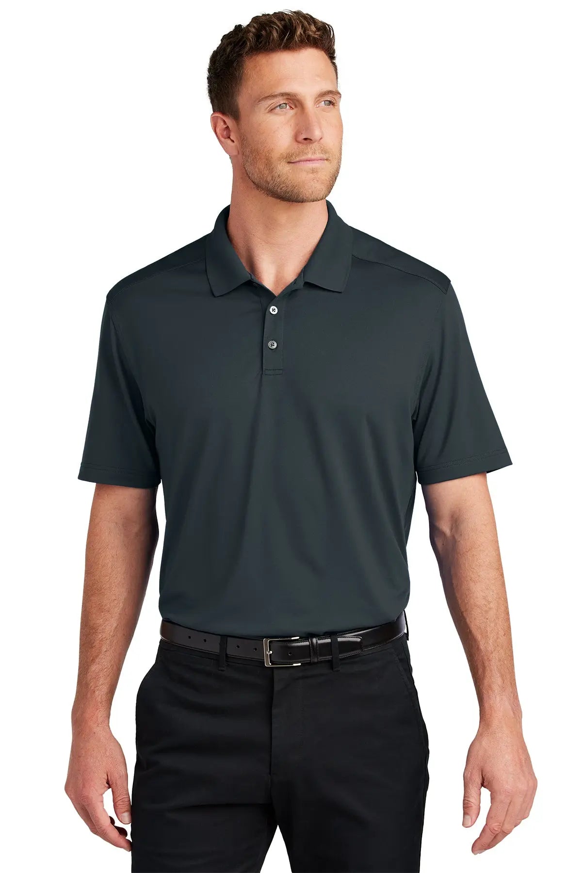 Port Authority® City Stretch Flat Knit Polo #K683Game Over Merch