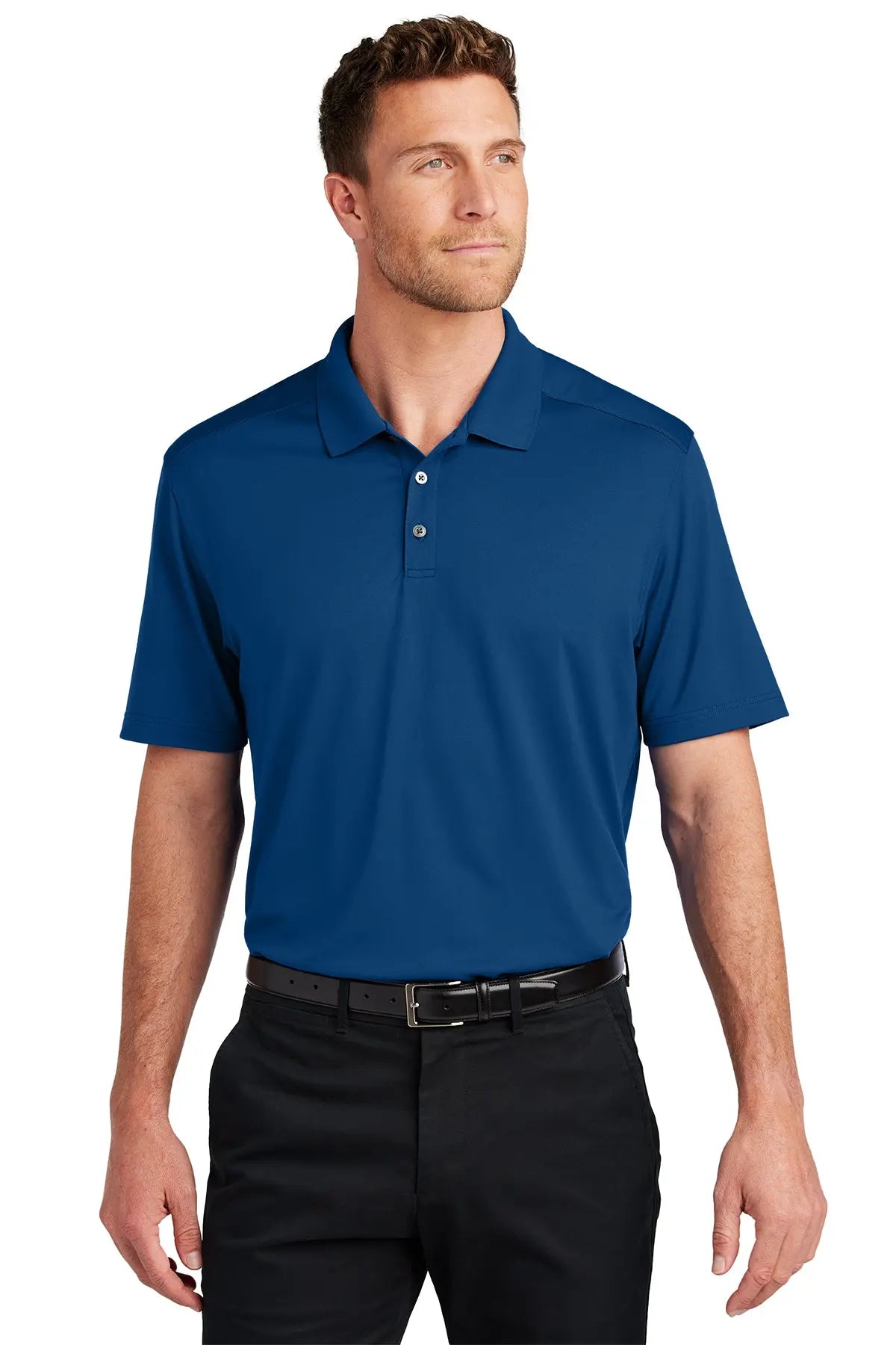 Port Authority® City Stretch Flat Knit Polo #K683Game Over Merch