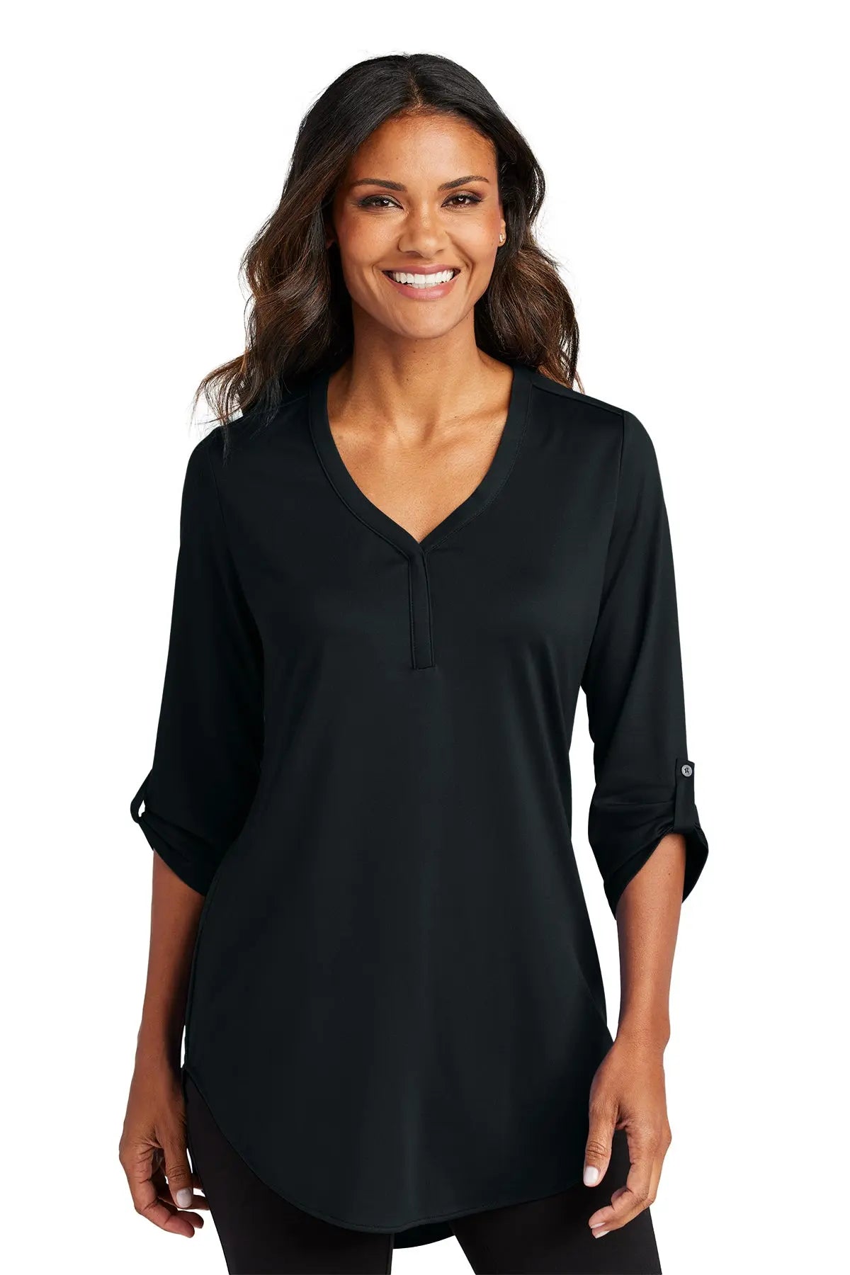 Port Authority® Women's City Stretch 3/4-Sleeve Tunic #LK6840Game Over Merch