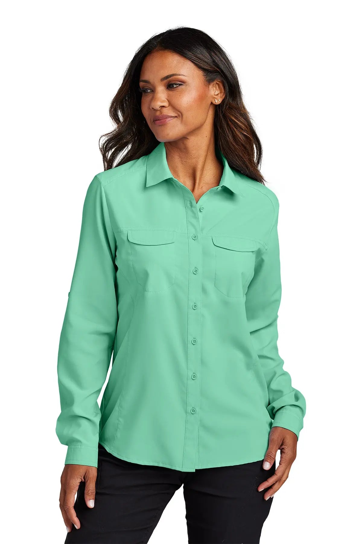 Port Authority® Women's Long Sleeve UV Daybreak Shirt #LW960