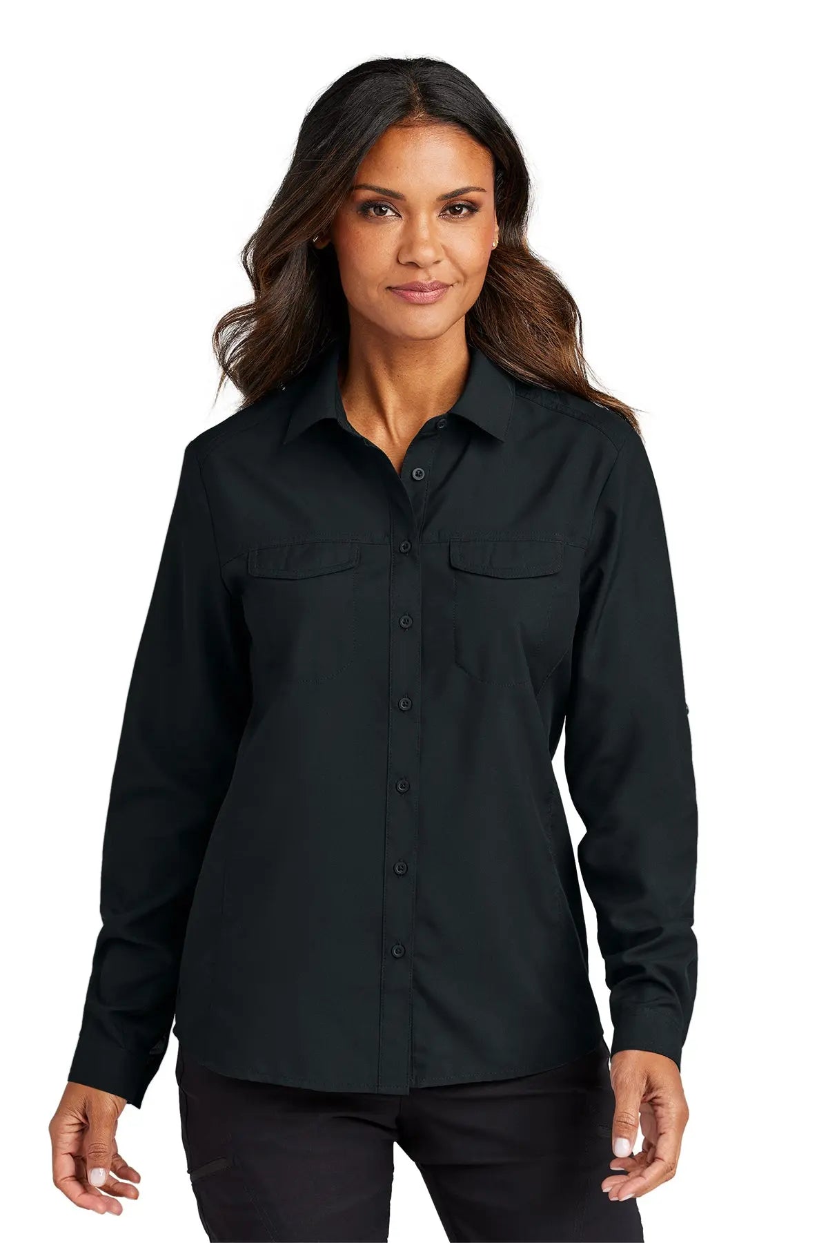 Port Authority® Women's Long Sleeve UV Daybreak Shirt #LW960