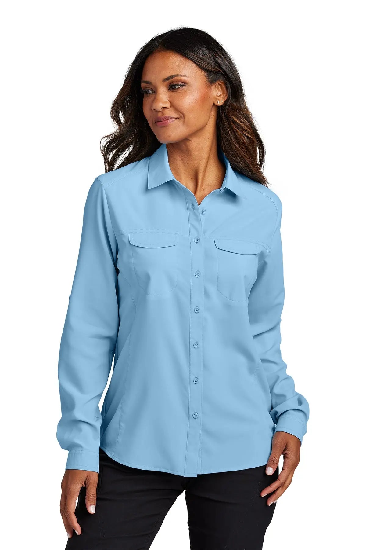 Port Authority® Women's Long Sleeve UV Daybreak Shirt #LW960