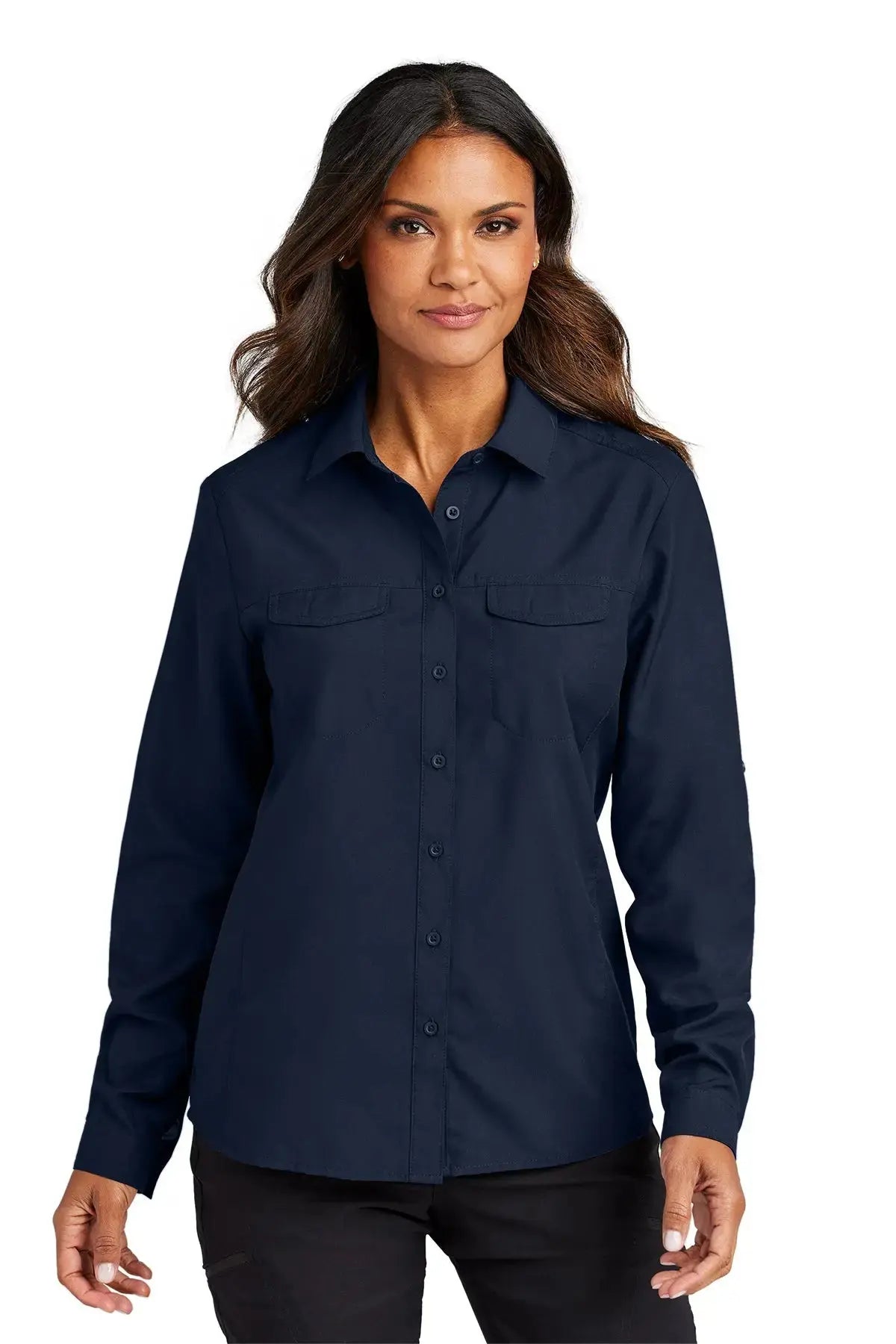 Port Authority® Women's Long Sleeve UV Daybreak Shirt #LW960