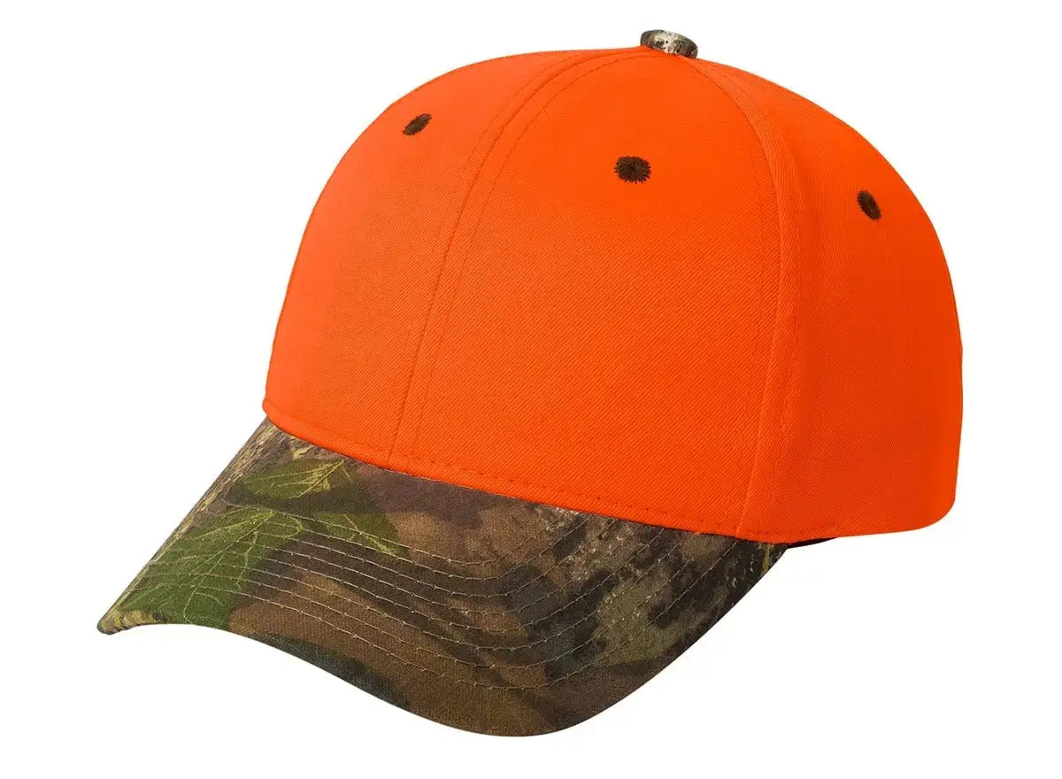Port Authority® Enhanced Visibility Cap with Camo Brim #C804 Game Over Merch