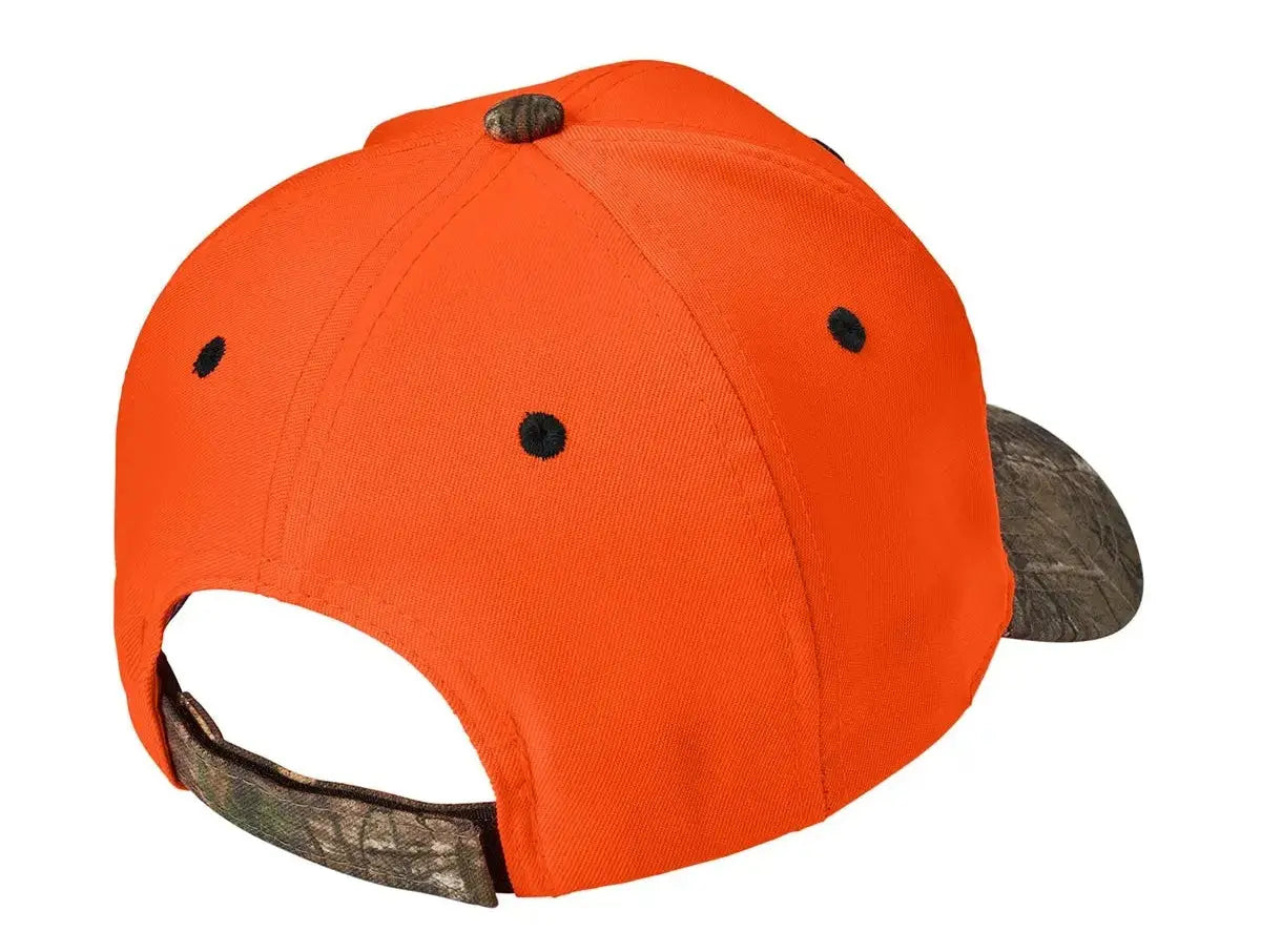 Port Authority® Enhanced Visibility Cap with Camo Brim #C804 Game Over Merch