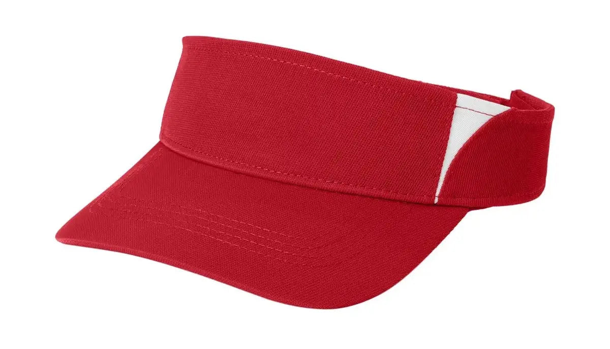 Sport-Tek® Dry Zone® Colorblock Visor #STC13 Game Over Merch