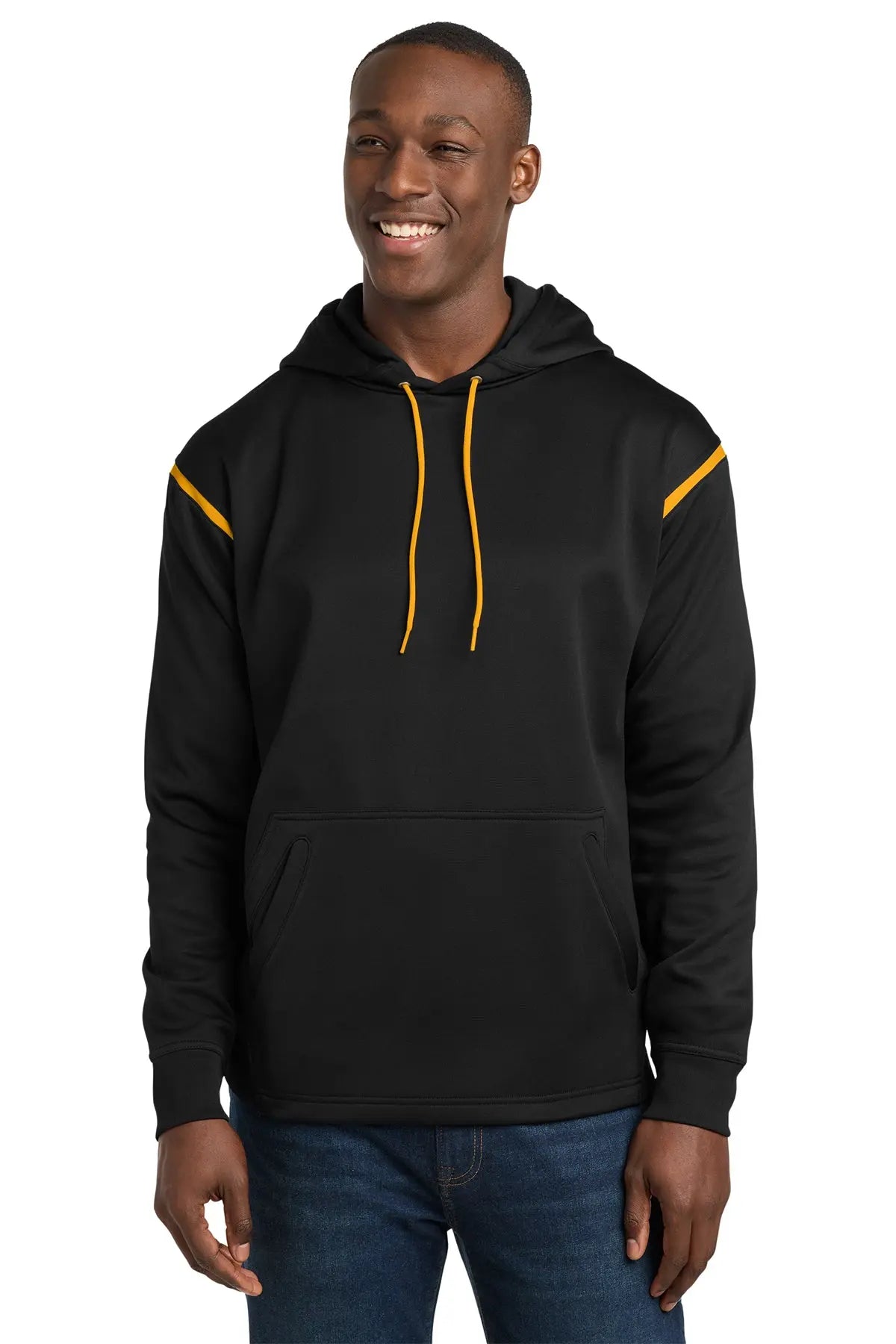 Sport-Tek® Tech Fleece Colorblock Hooded Sweatshirt #F246