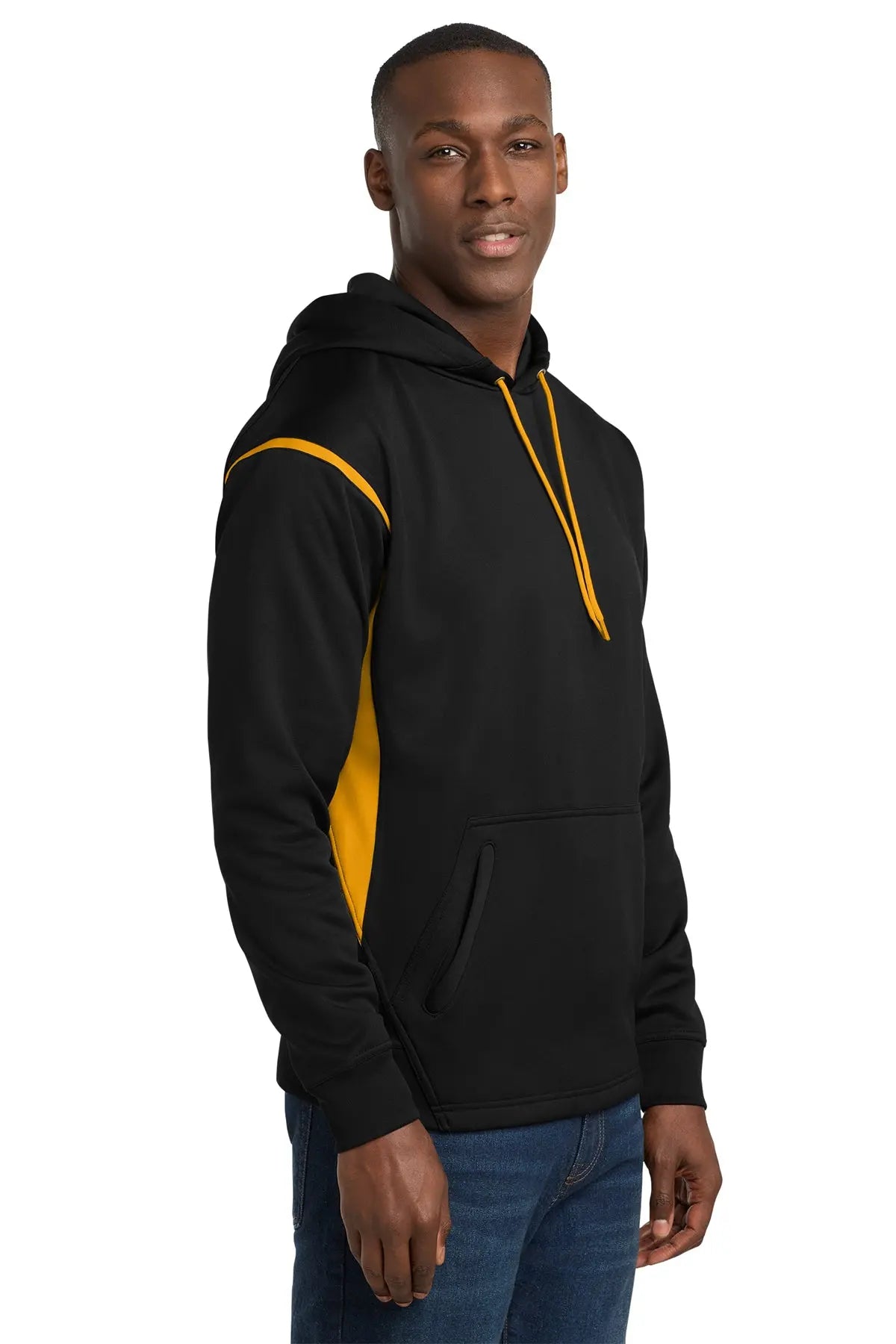 Sport-Tek® Tech Fleece Colorblock Hooded Sweatshirt #F246