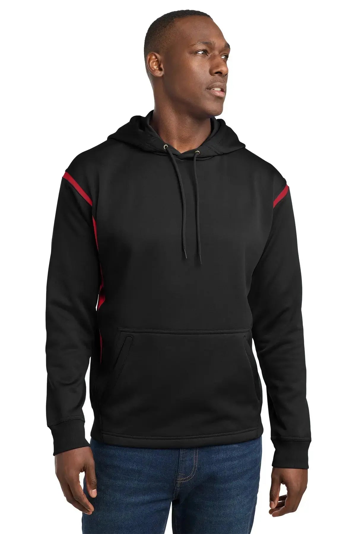 Sport-Tek® Tech Fleece Colorblock Hooded Sweatshirt #F246 Game Over Merch
