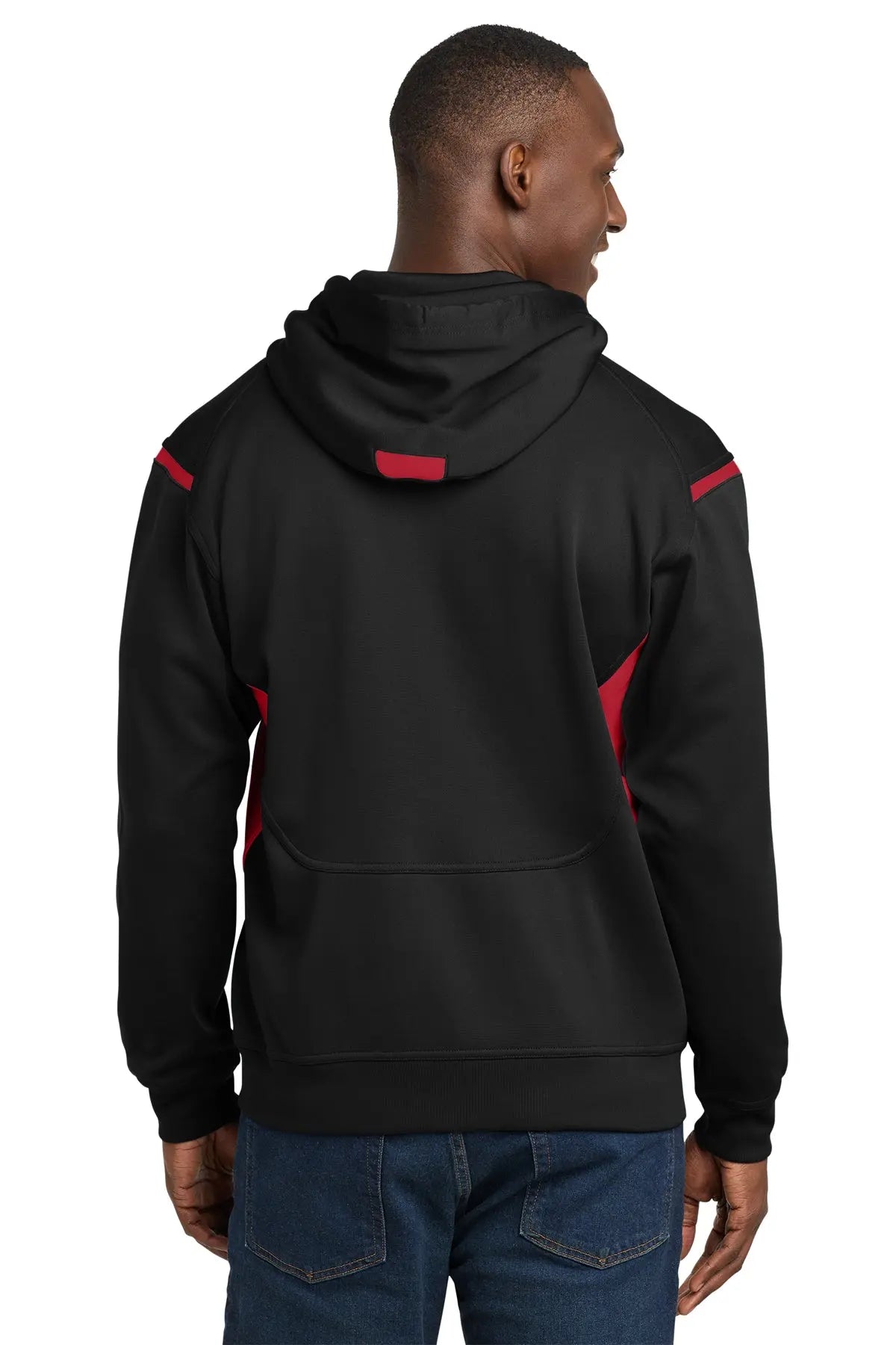 Sport-Tek® Tech Fleece Colorblock Hooded Sweatshirt #F246