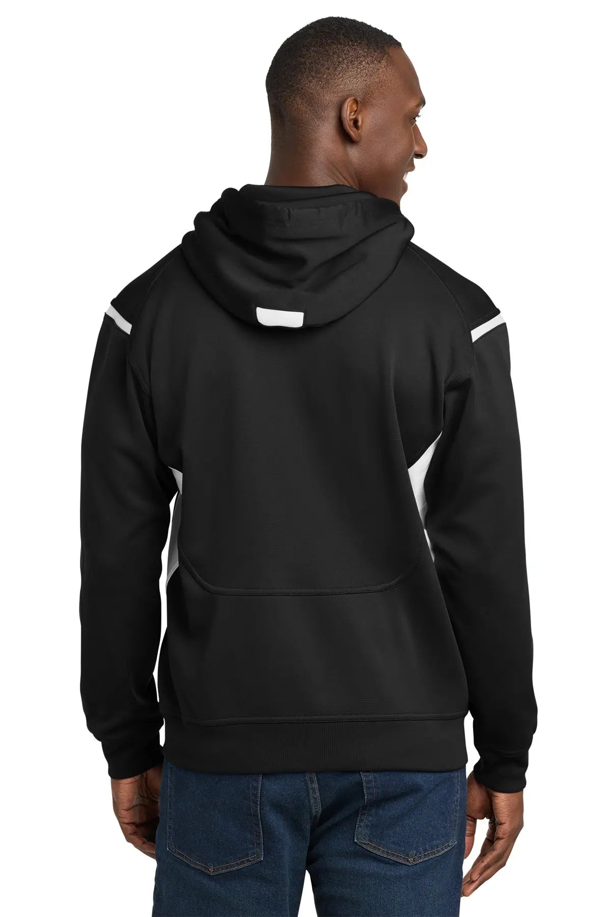 Sport-Tek® Tech Fleece Colorblock Hooded Sweatshirt #F246