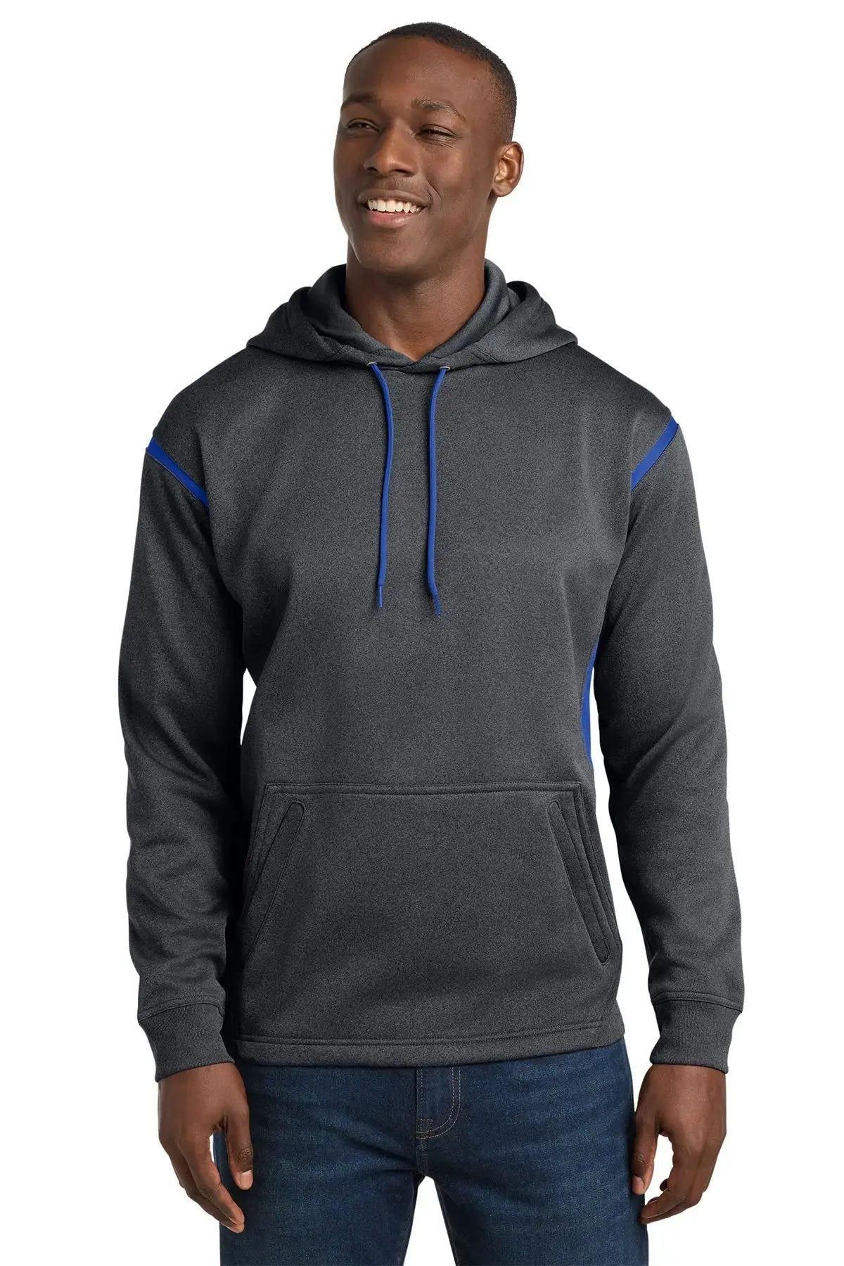 Sport-Tek® Tech Fleece Colorblock Hooded Sweatshirt #F246 Game Over Merch