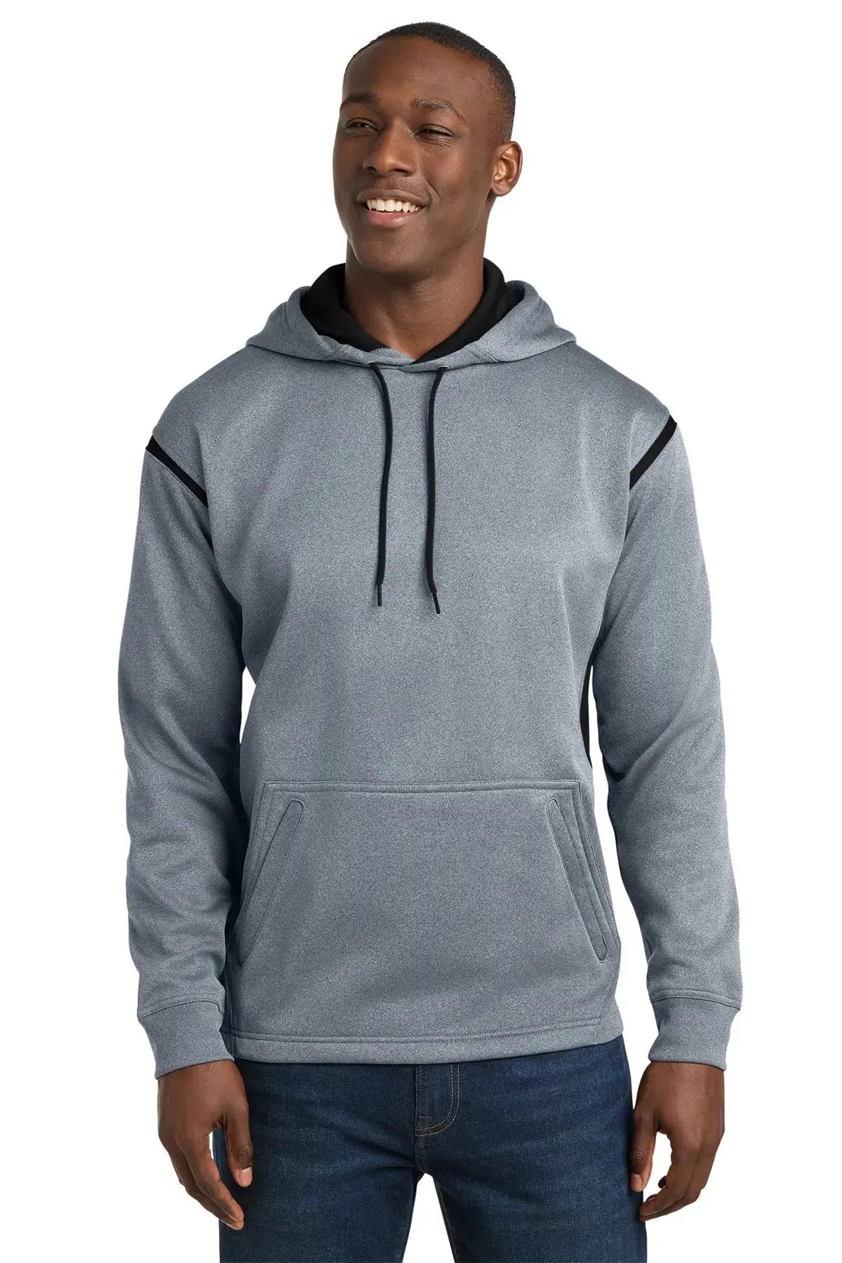 Sport-Tek® Tech Fleece Colorblock Hooded Sweatshirt #F246 Game Over Merch