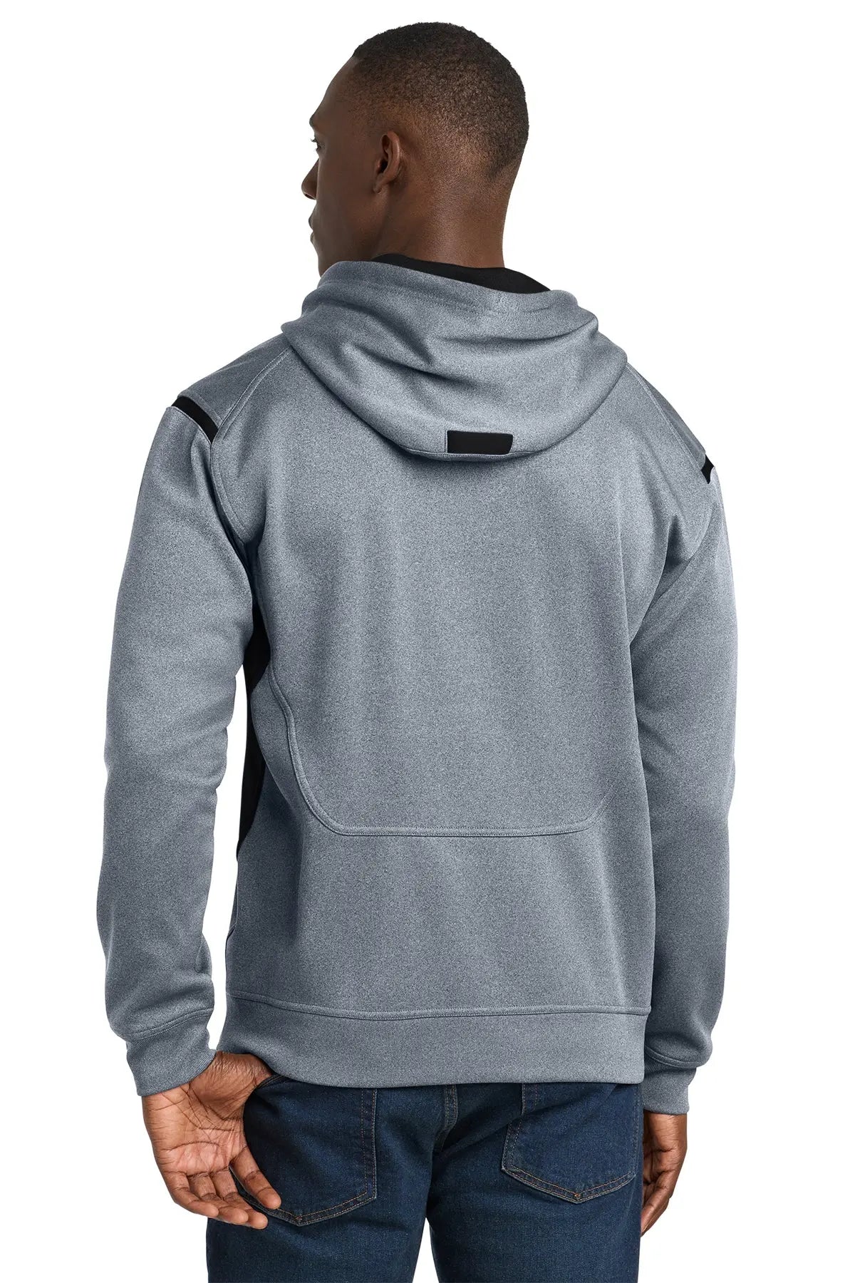Sport-Tek® Tech Fleece Colorblock Hooded Sweatshirt #F246