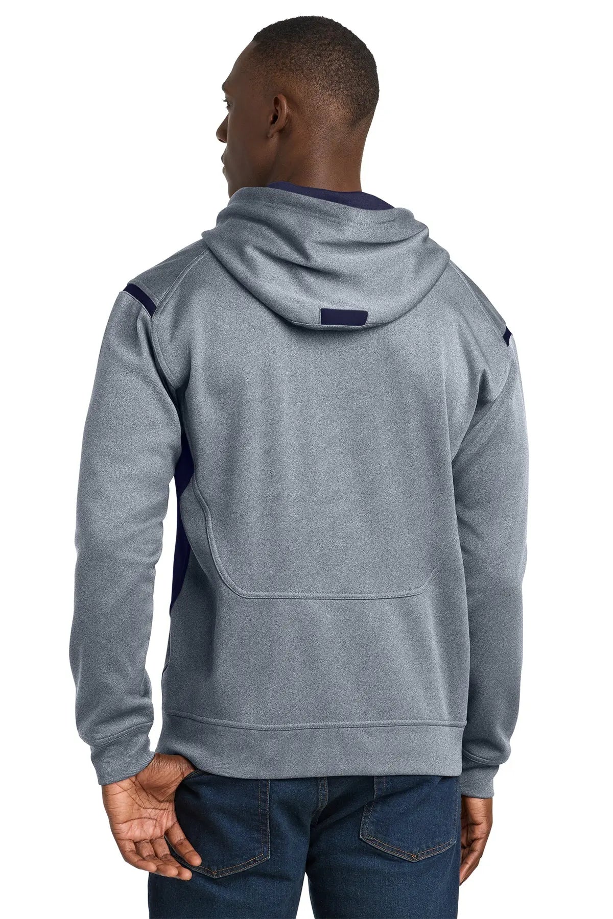Sport-Tek® Tech Fleece Colorblock Hooded Sweatshirt #F246