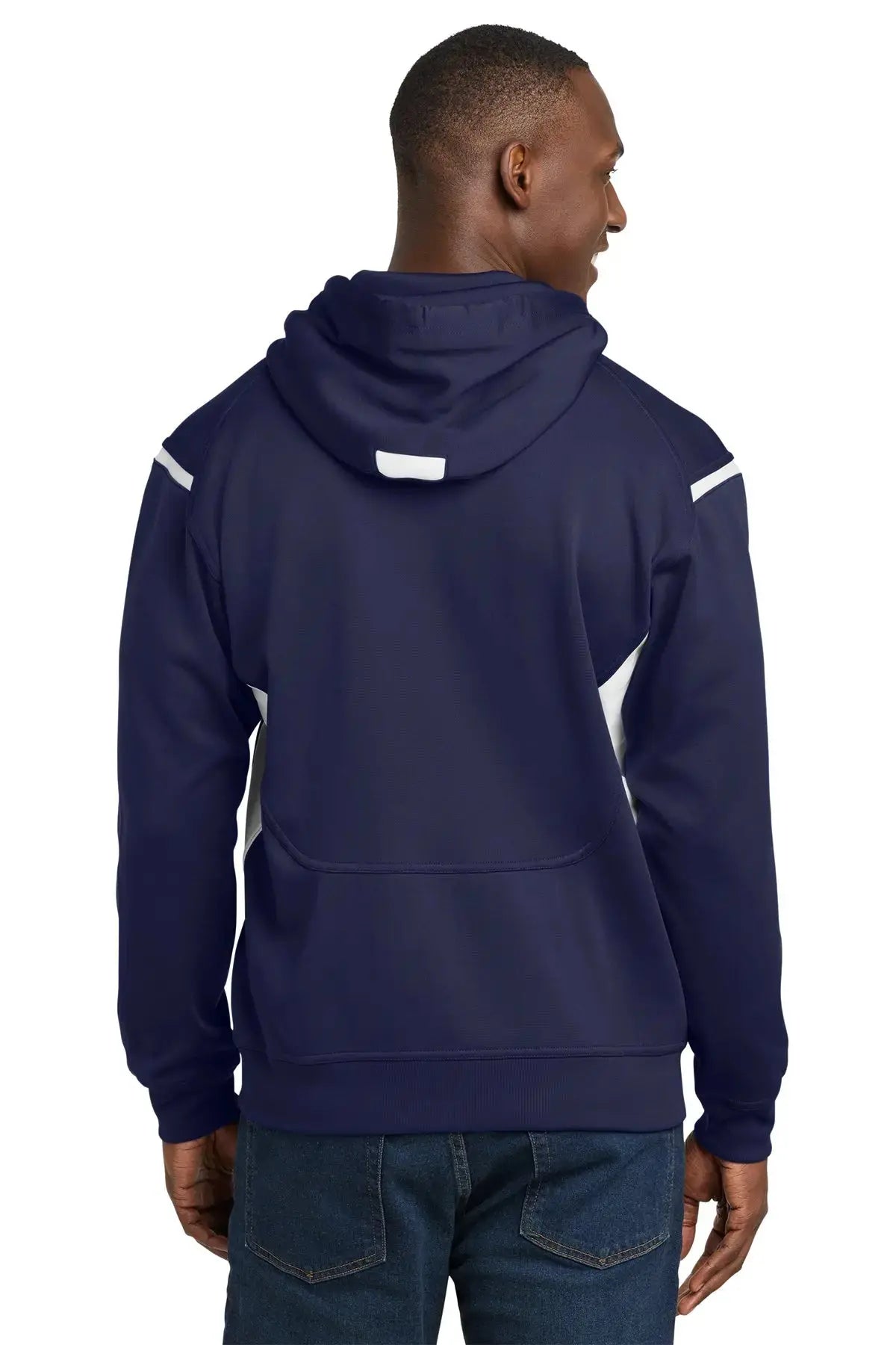 Sport-Tek® Tech Fleece Colorblock Hooded Sweatshirt #F246 Game Over Merch