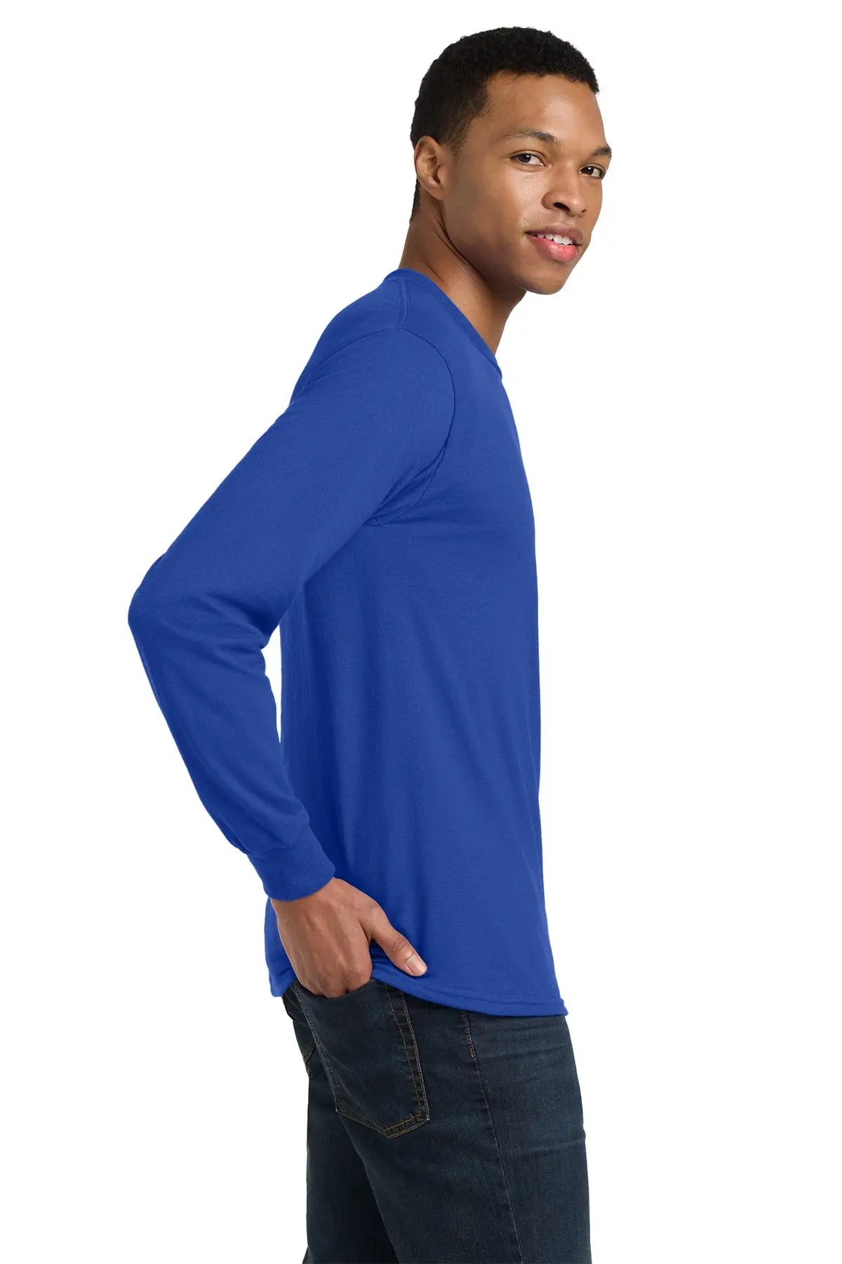Gildan® DryBlend® 50 Cotton/50 Poly Long Sleeve T-Shirt #8400