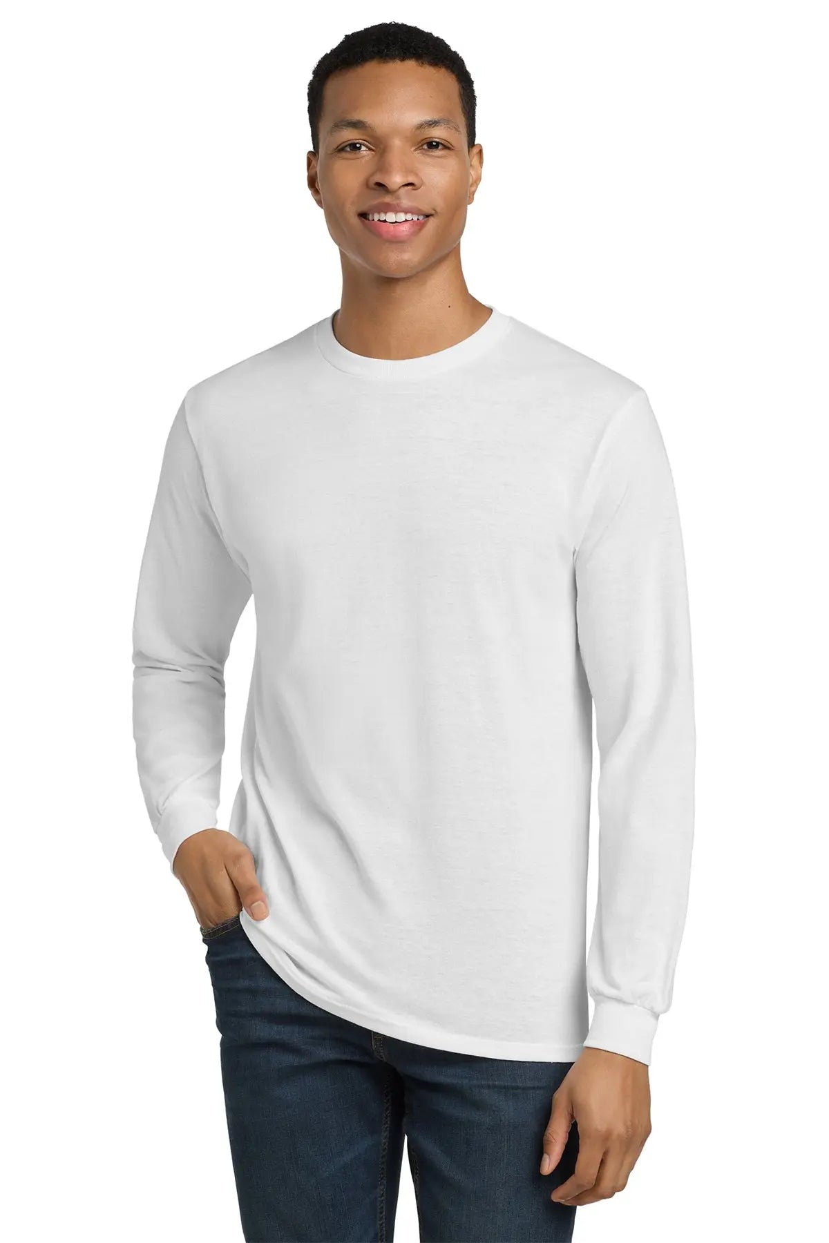 Gildan® DryBlend® 50 Cotton/50 Poly Long Sleeve T-Shirt #8400