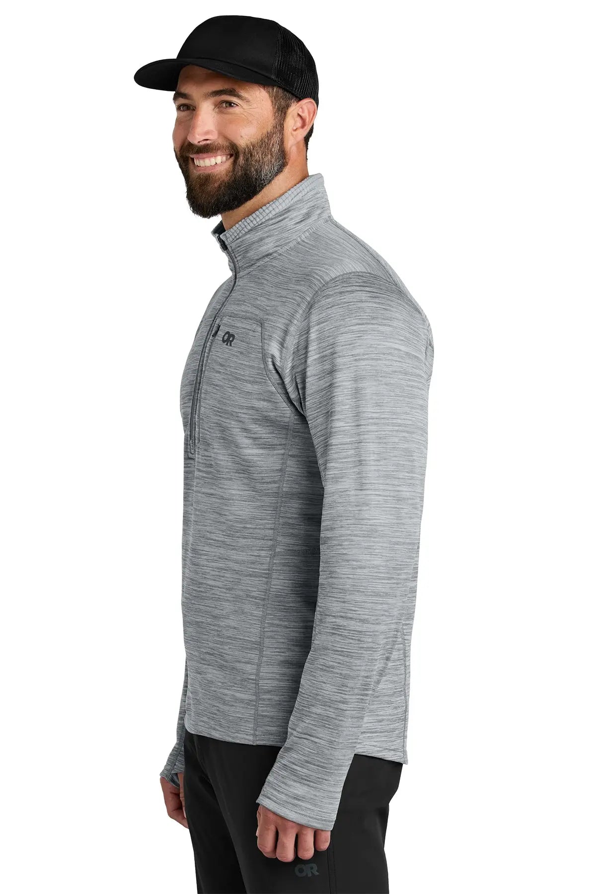 Outdoor Research® Tech Grid 1/4-Zip Fleece #OR322267 Game Over Merch