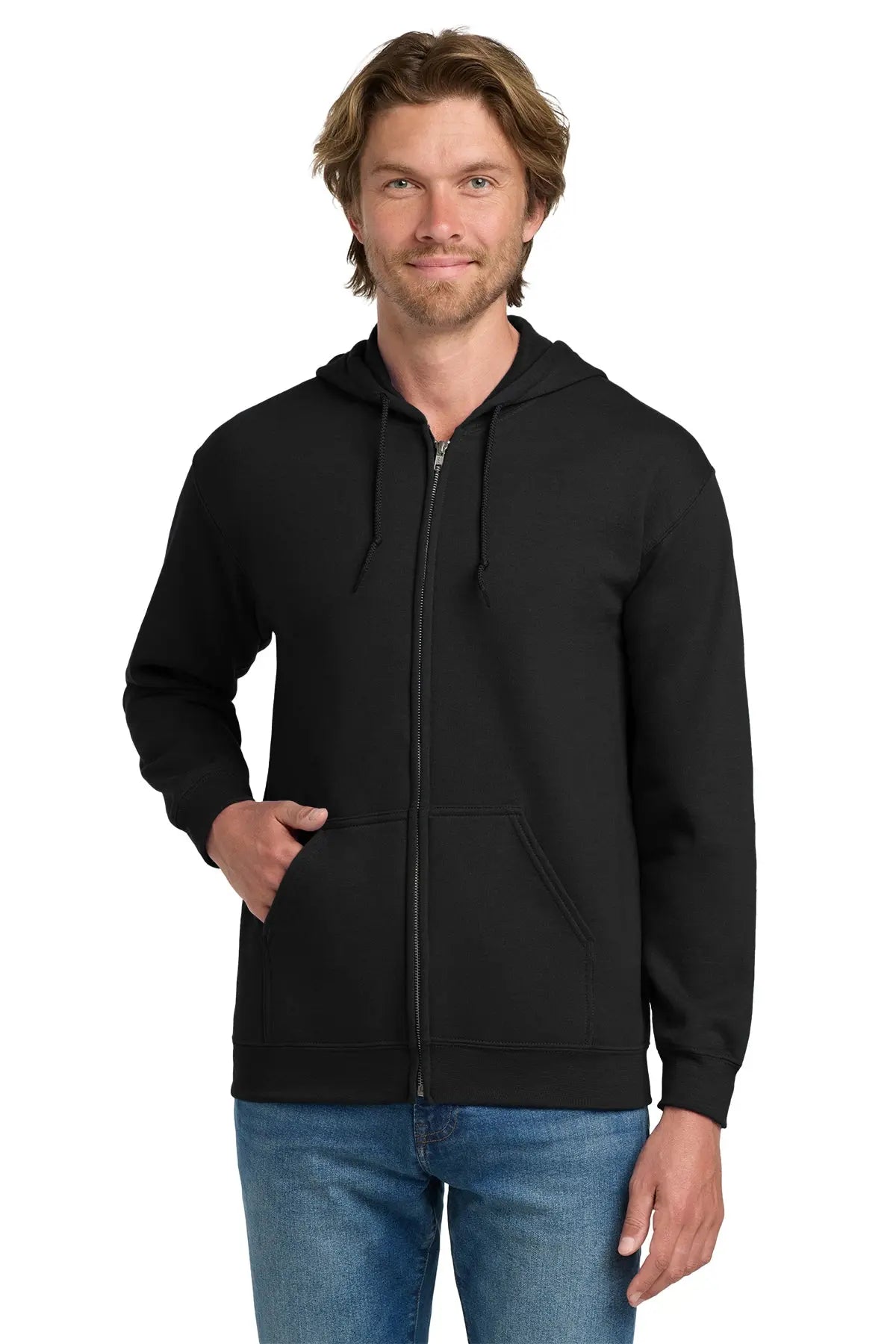 Gildan® Heavy Blend™ Full-Zip Hooded Sweatshirt #18600