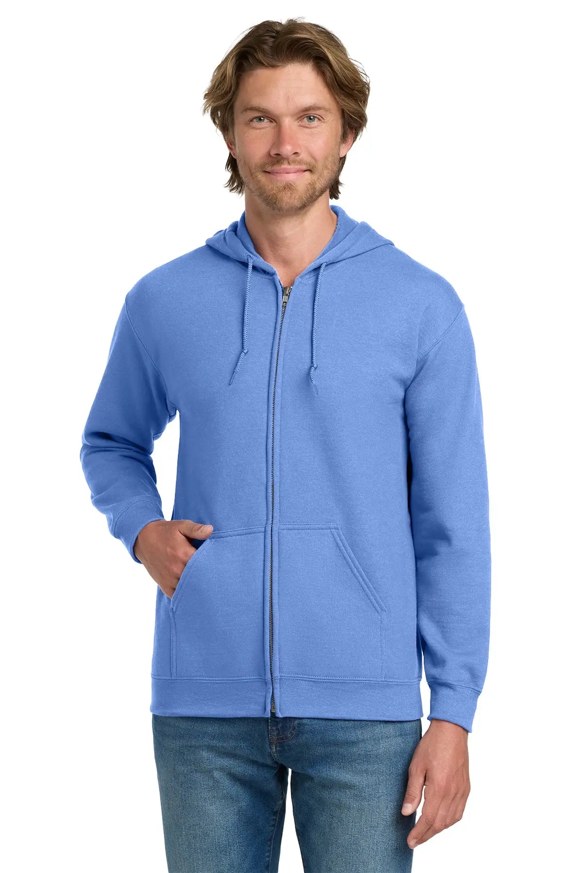Gildan® Heavy Blend™ Full-Zip Hooded Sweatshirt #18600