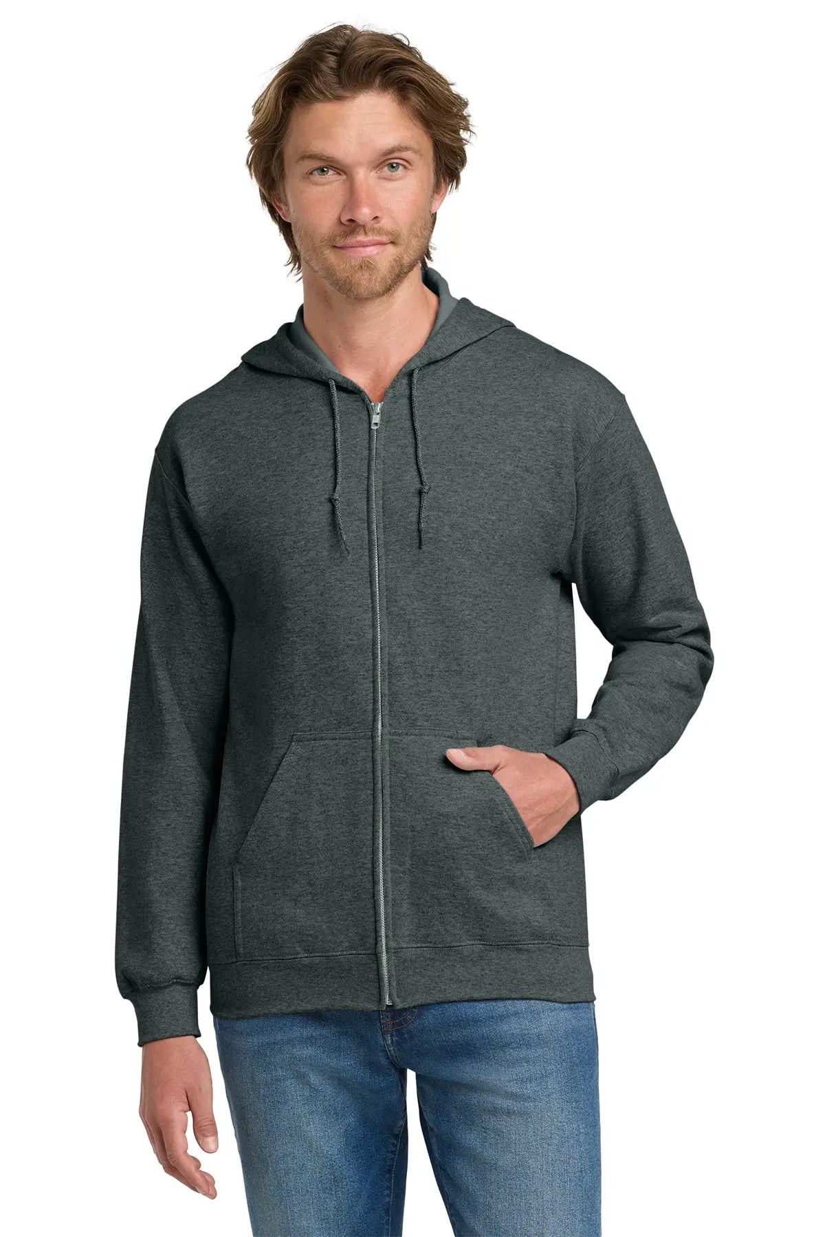 Gildan® Heavy Blend™ Full-Zip Hooded Sweatshirt #18600