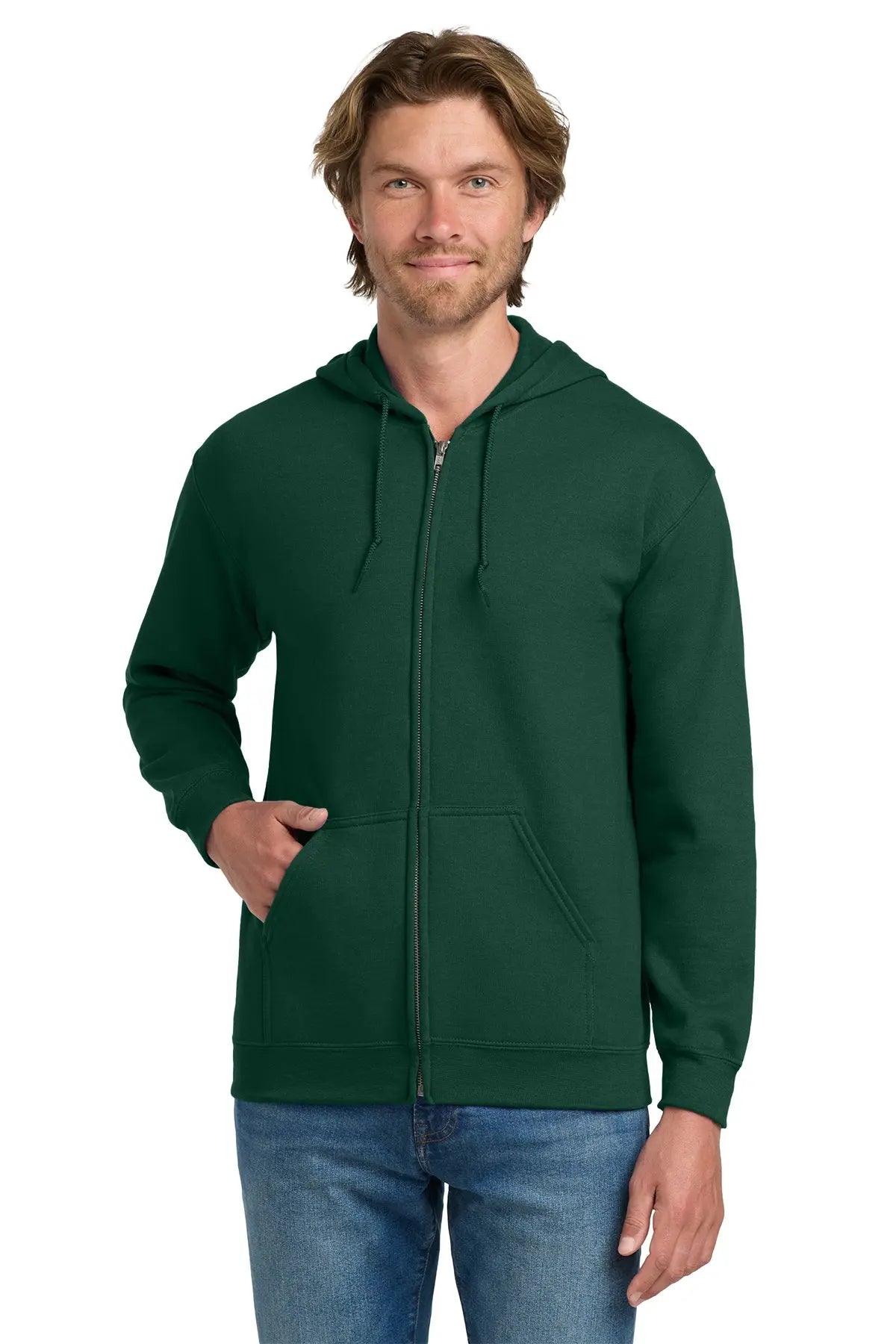 Gildan® Heavy Blend™ Full-Zip Hooded Sweatshirt #18600
