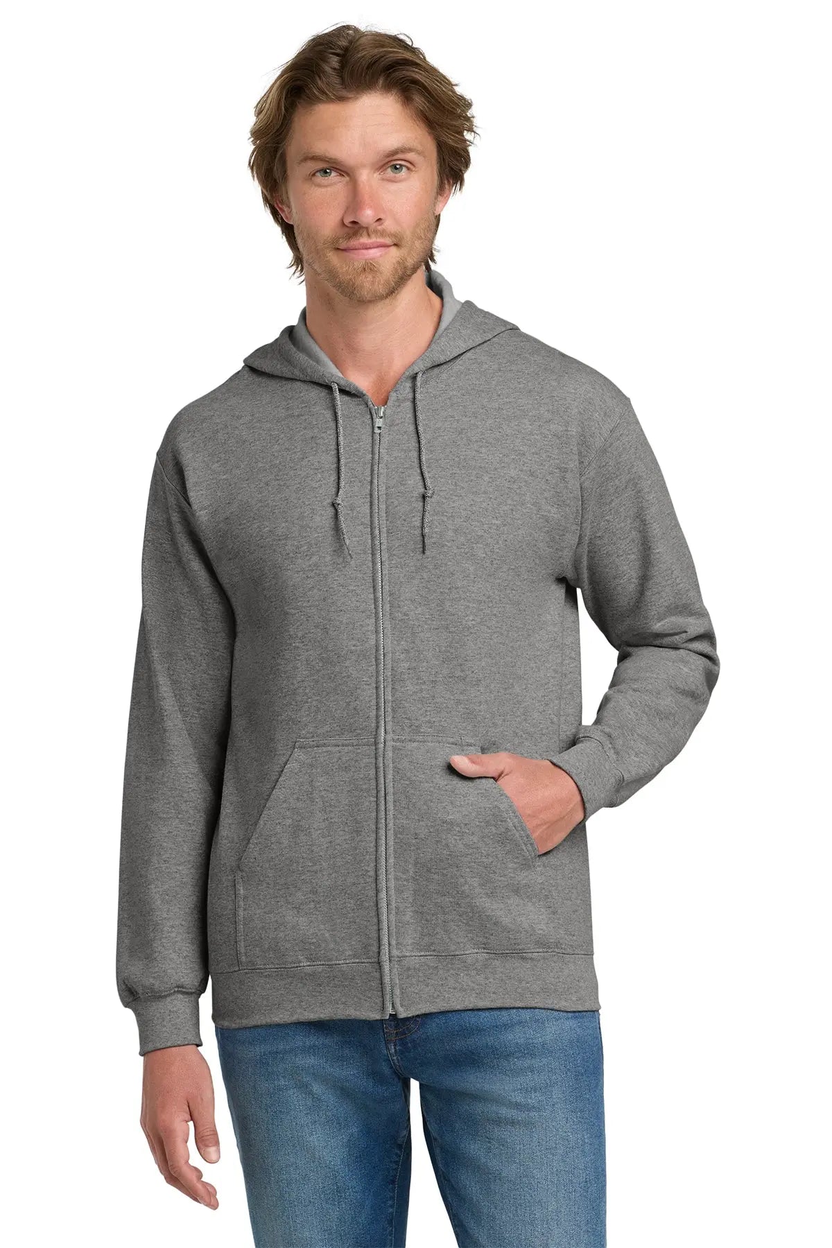 Gildan® Heavy Blend™ Full-Zip Hooded Sweatshirt #18600