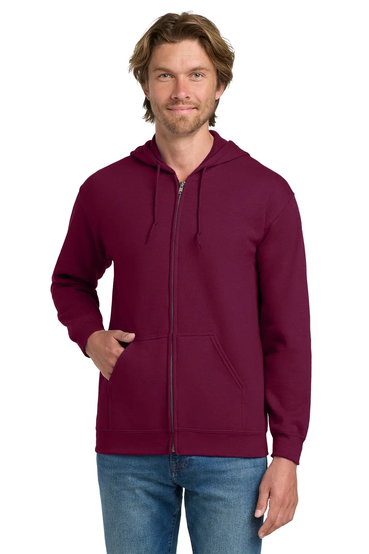 Gildan® Heavy Blend™ Full-Zip Hooded Sweatshirt #18600