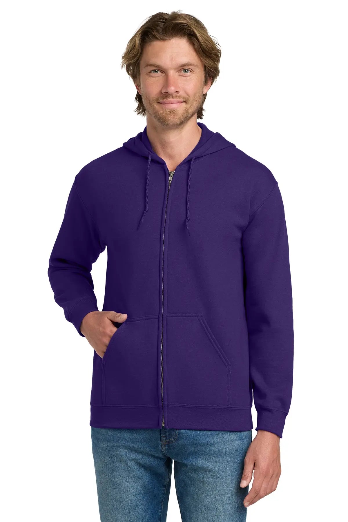 Gildan® Heavy Blend™ Full-Zip Hooded Sweatshirt #18600