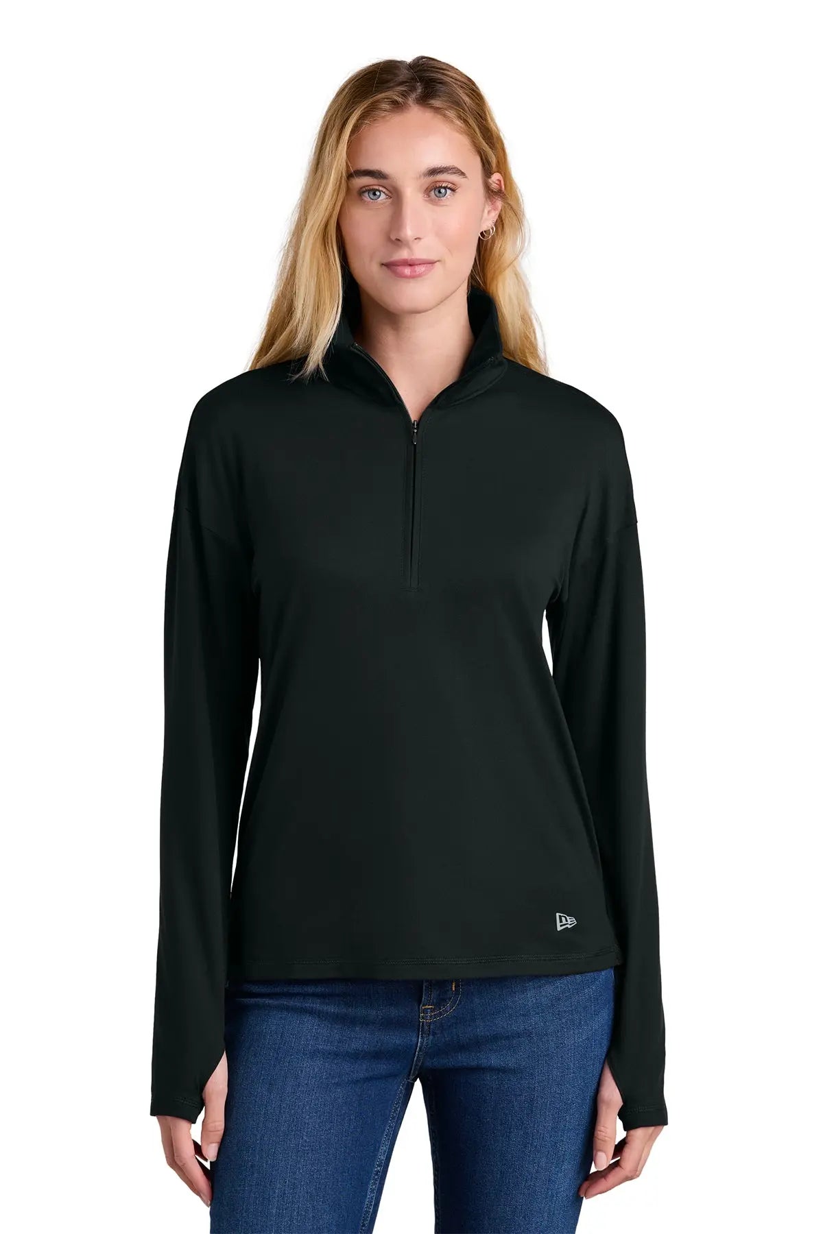 New Era® Women’s Power 1/2-Zip #LNEA228 Game Over Merch