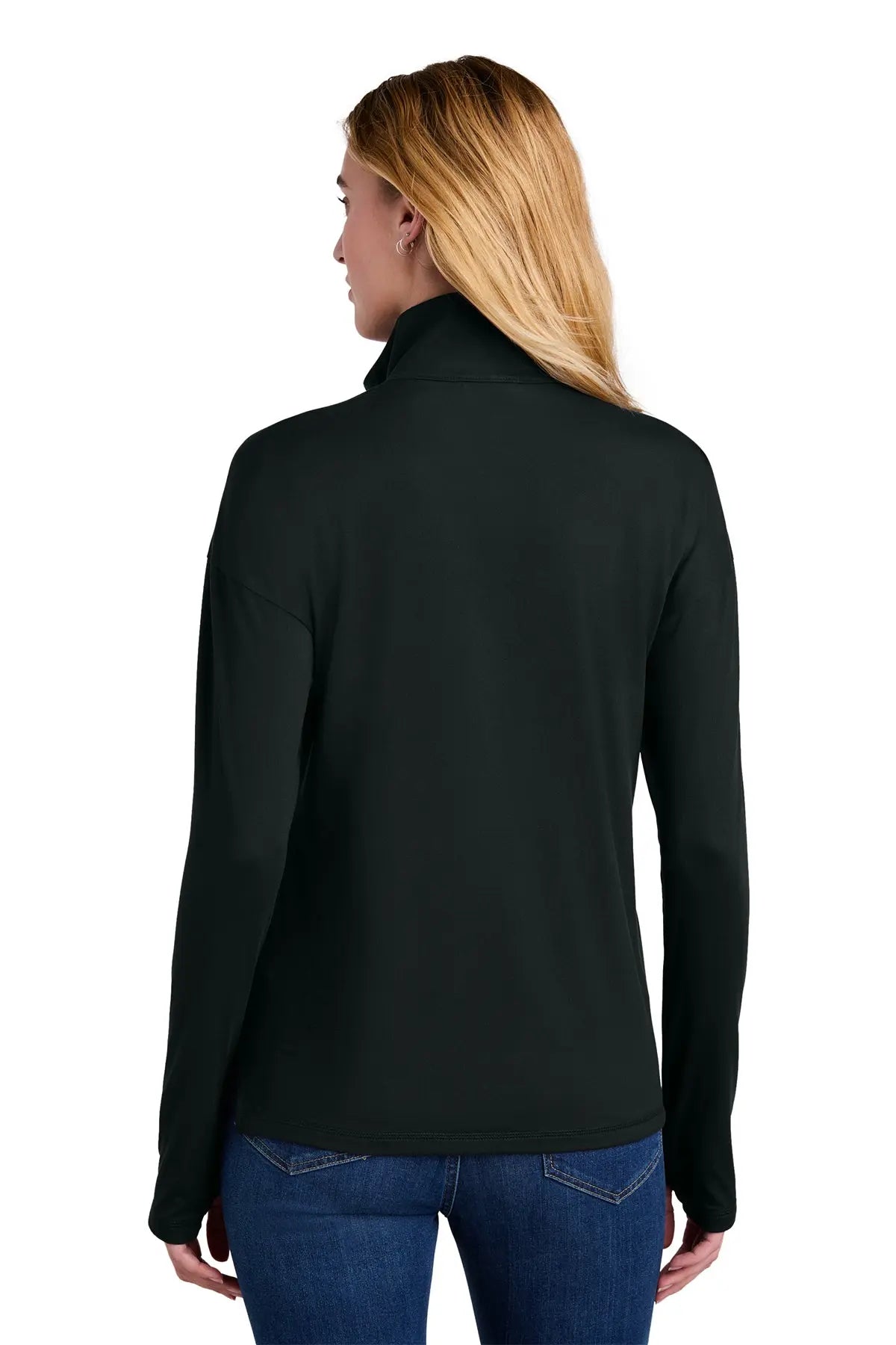 New Era® Women’s Power 1/2-Zip #LNEA228 Game Over Merch