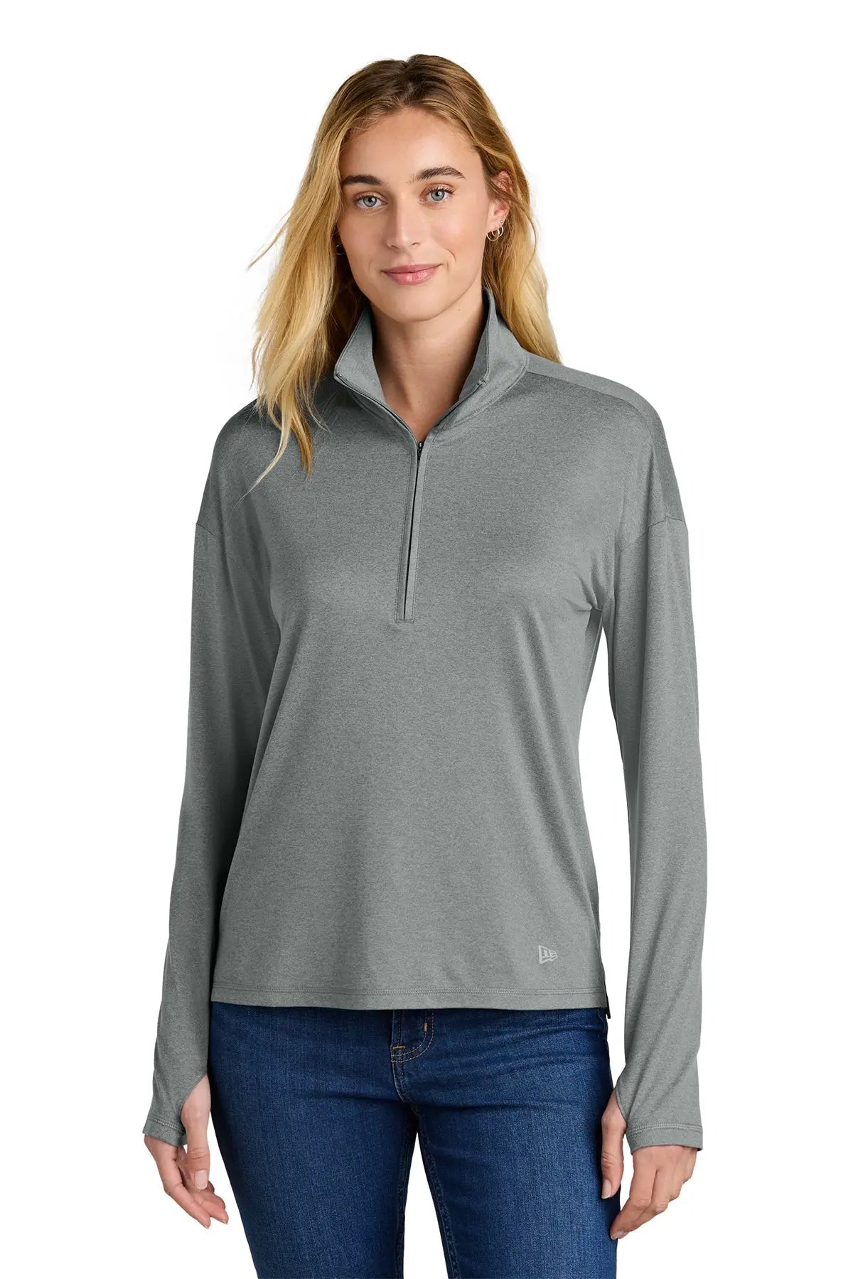 New Era® Women’s Power 1/2-Zip #LNEA228 Game Over Merch